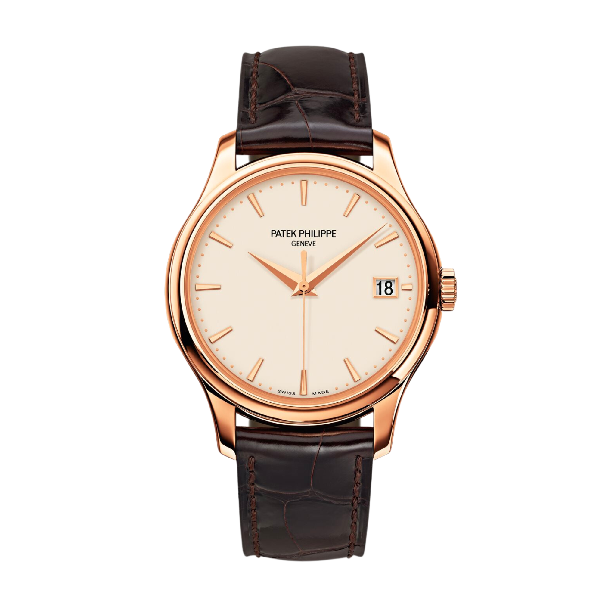 Calatrava Rose Gold Ivory Dial 39mm Product Image 1