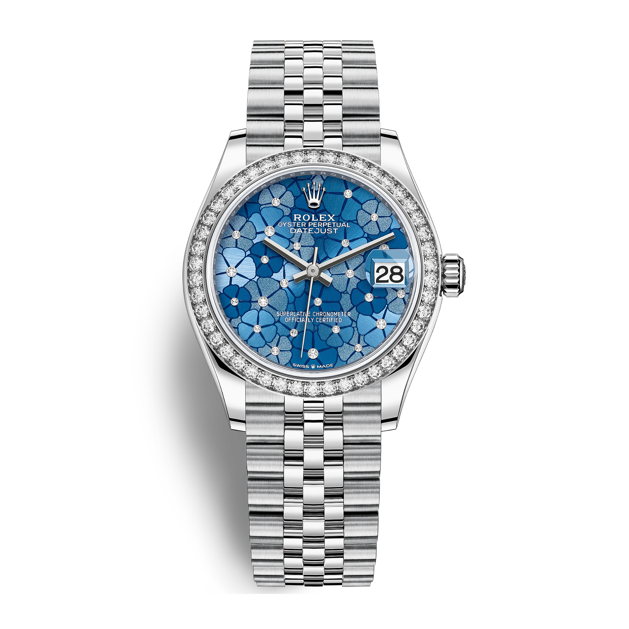 Datejust Steel Diamond Jubilee Blue Floral Dial 31mm Product Image