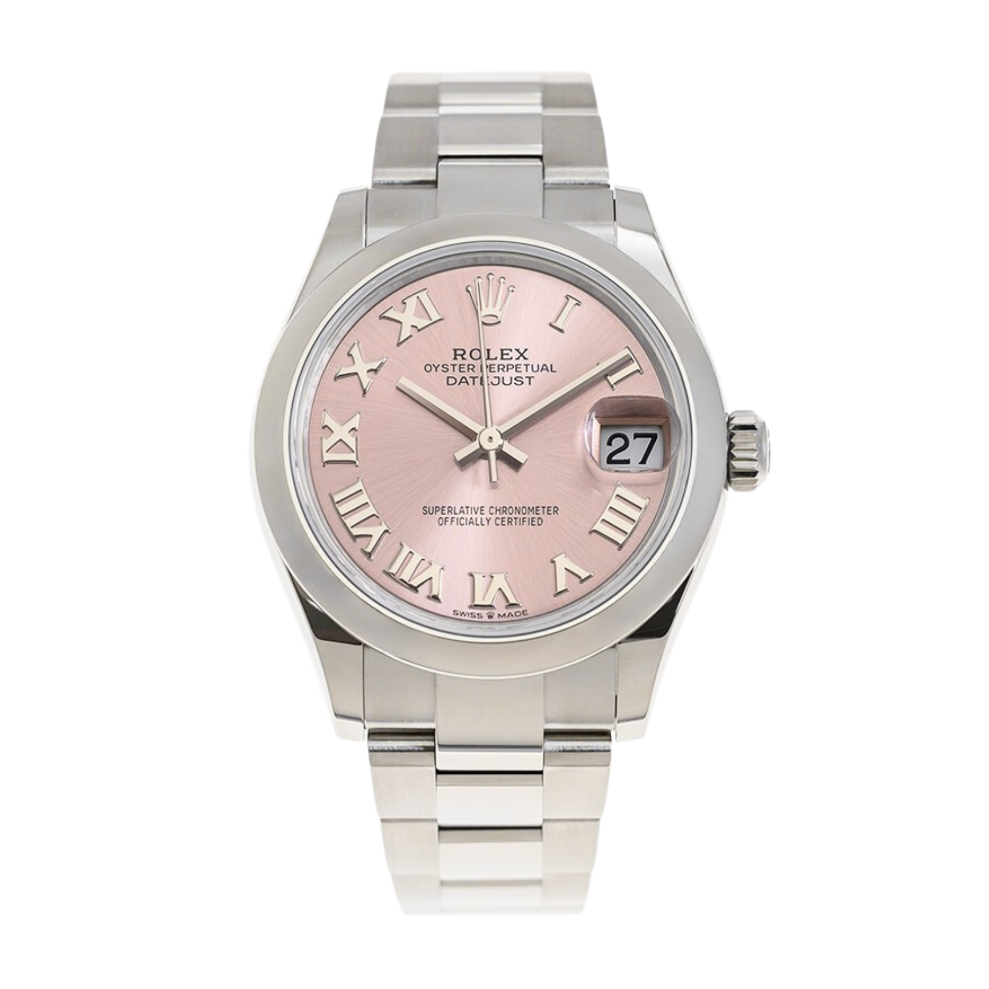 Datejust Steel Pink Dial 31mm Product Image 1