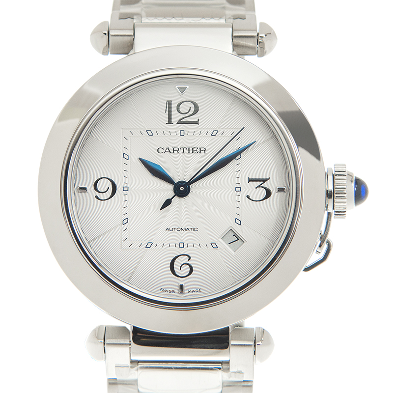 Pasha de Cartier Steel Silver Dial 41mm Product Image 3