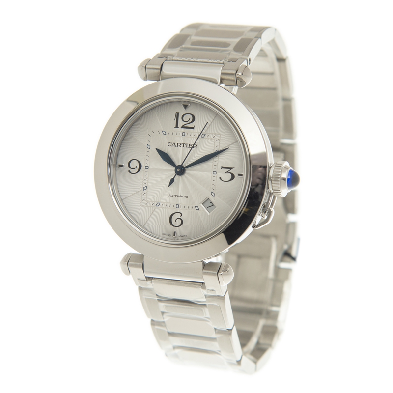 Pasha de Cartier Steel Silver Dial 41mm Product Image 2