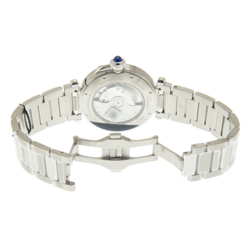 Pasha de Cartier Steel Silver Dial 41mm Product Image 5