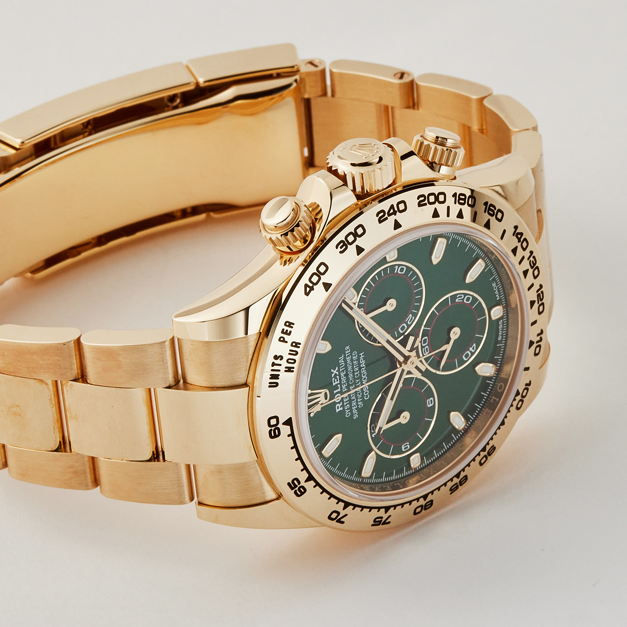 Daytona Yellow Gold Green Dial "John Mayer" 40mm Product Image 4