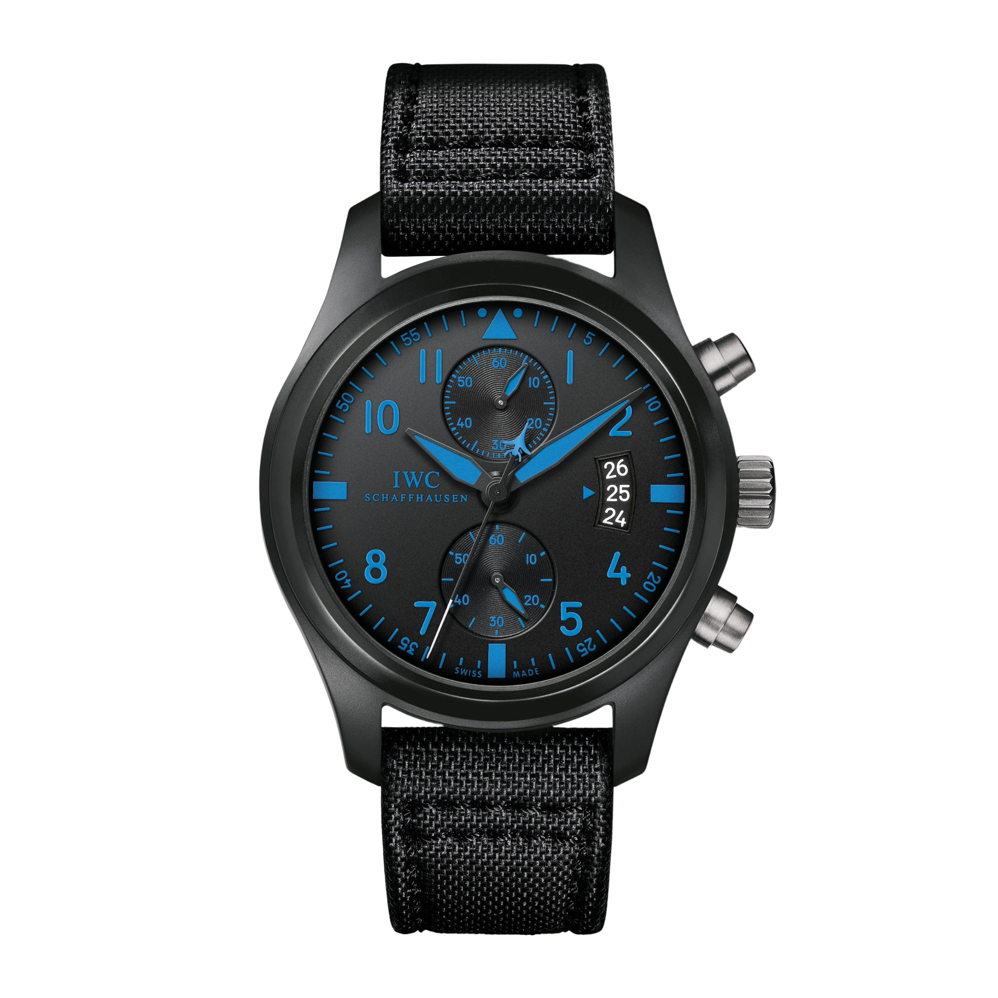 Pilot Chronograph Top Gun Ceramic Black Dial 46mm Product Image