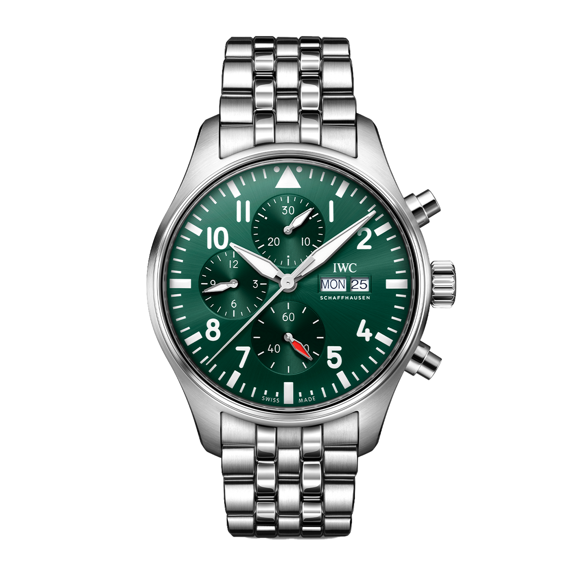 Pilot Chronograph Steel Green Dial 43mm Product Image