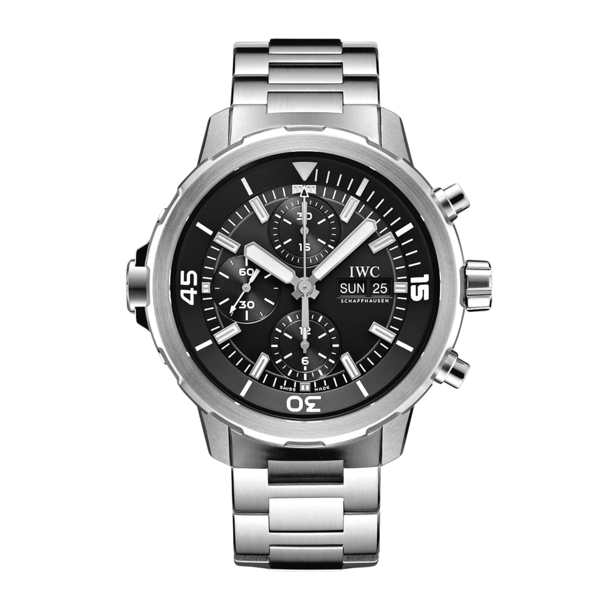 Aquatimer Chronograph Steel Black Dial 44mm Product Image