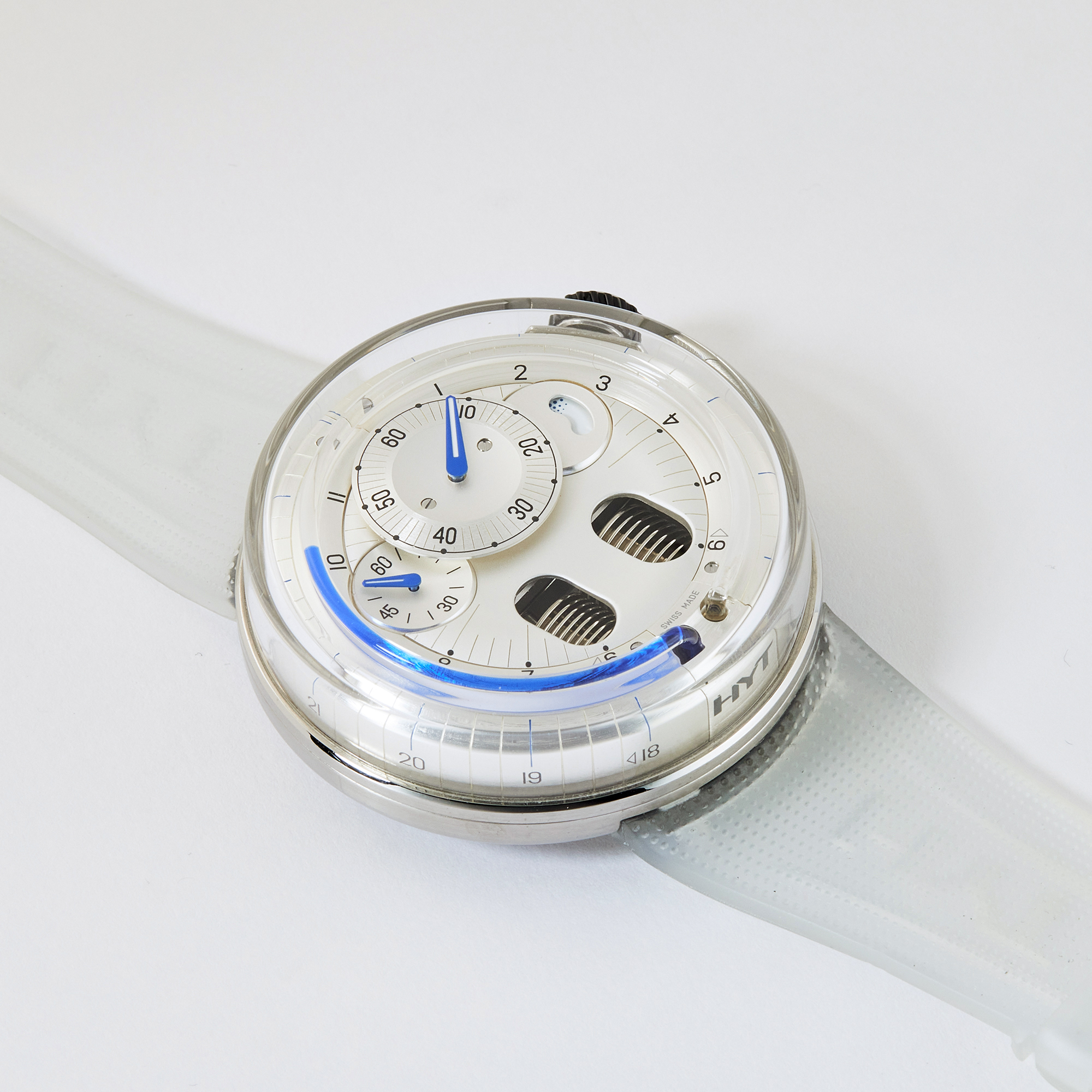 HYT H0 Silver Edition Titanium 48mm Product Image 2