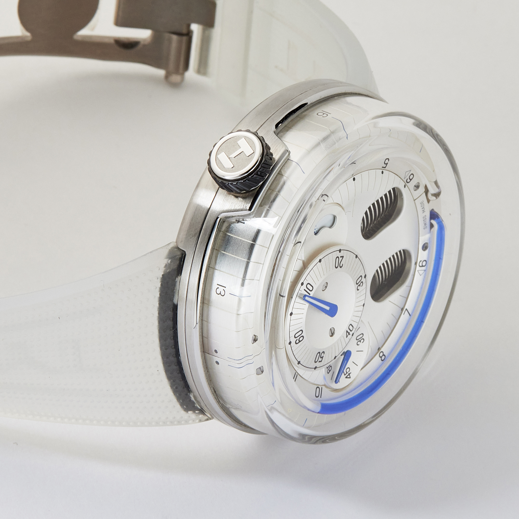 HYT H0 Silver Edition Titanium 48mm Product Image 4
