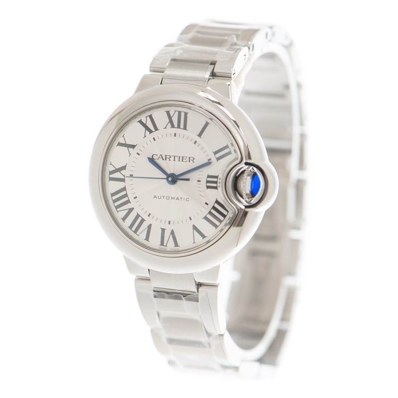 Ballon Bleu de Cartier Steel Silver Dial 33mm Product Image 2