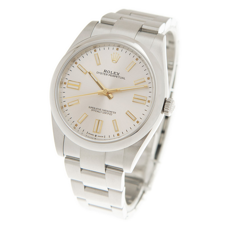 Oyster Perpetual Steel Silver Dial 41mm Product Image 2
