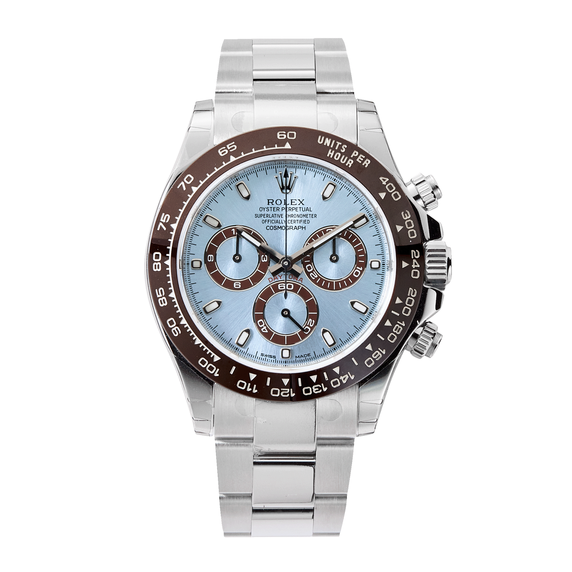 Daytona Platinum Ice Blue Dial 40mm Product Image