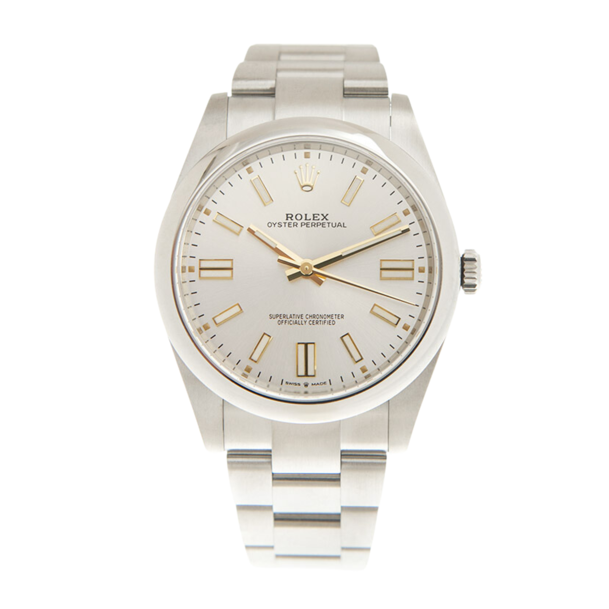 Oyster Perpetual Steel Silver Dial 41mm Product Image 1