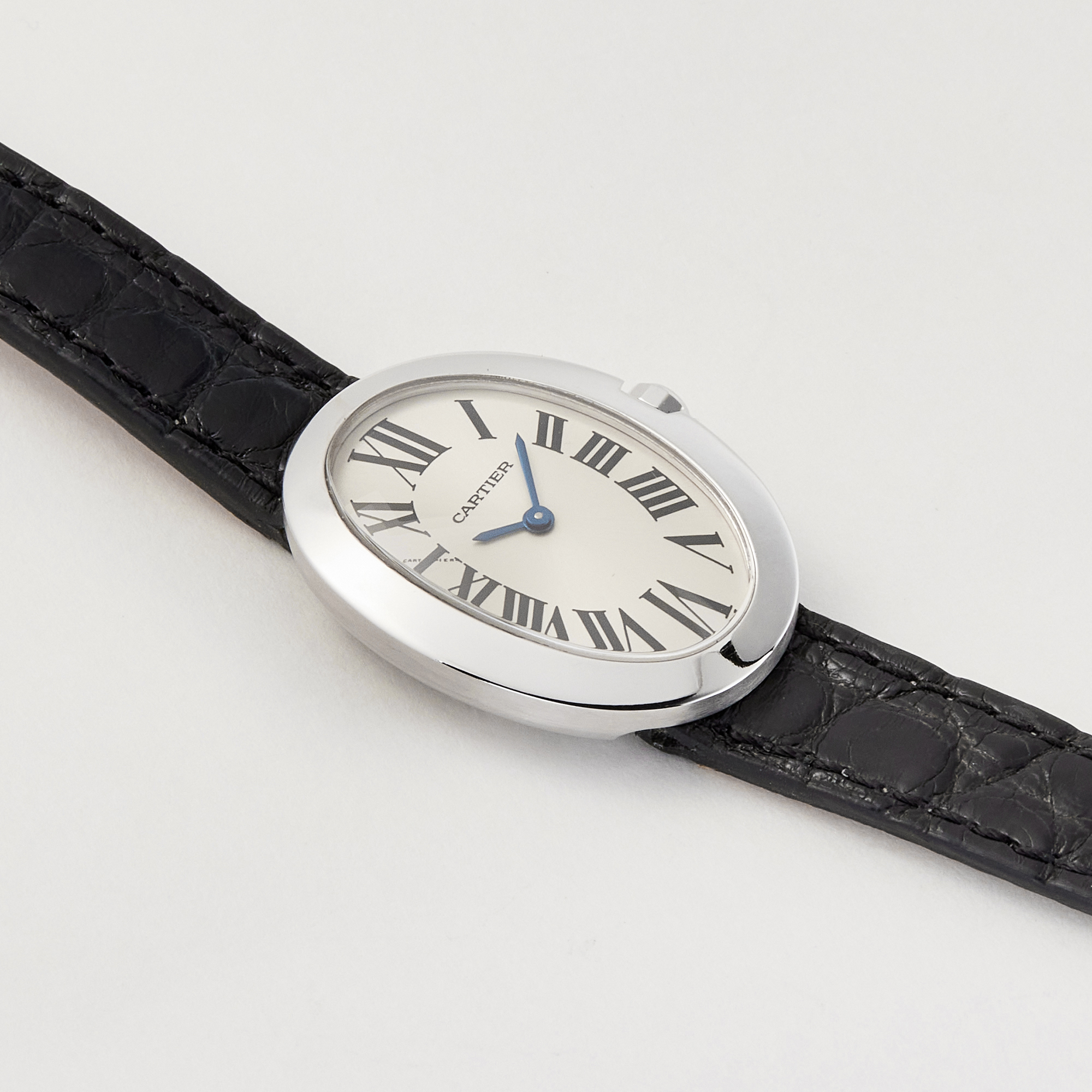 Baignoire White Gold Silver Dial 22mm Product Image 2