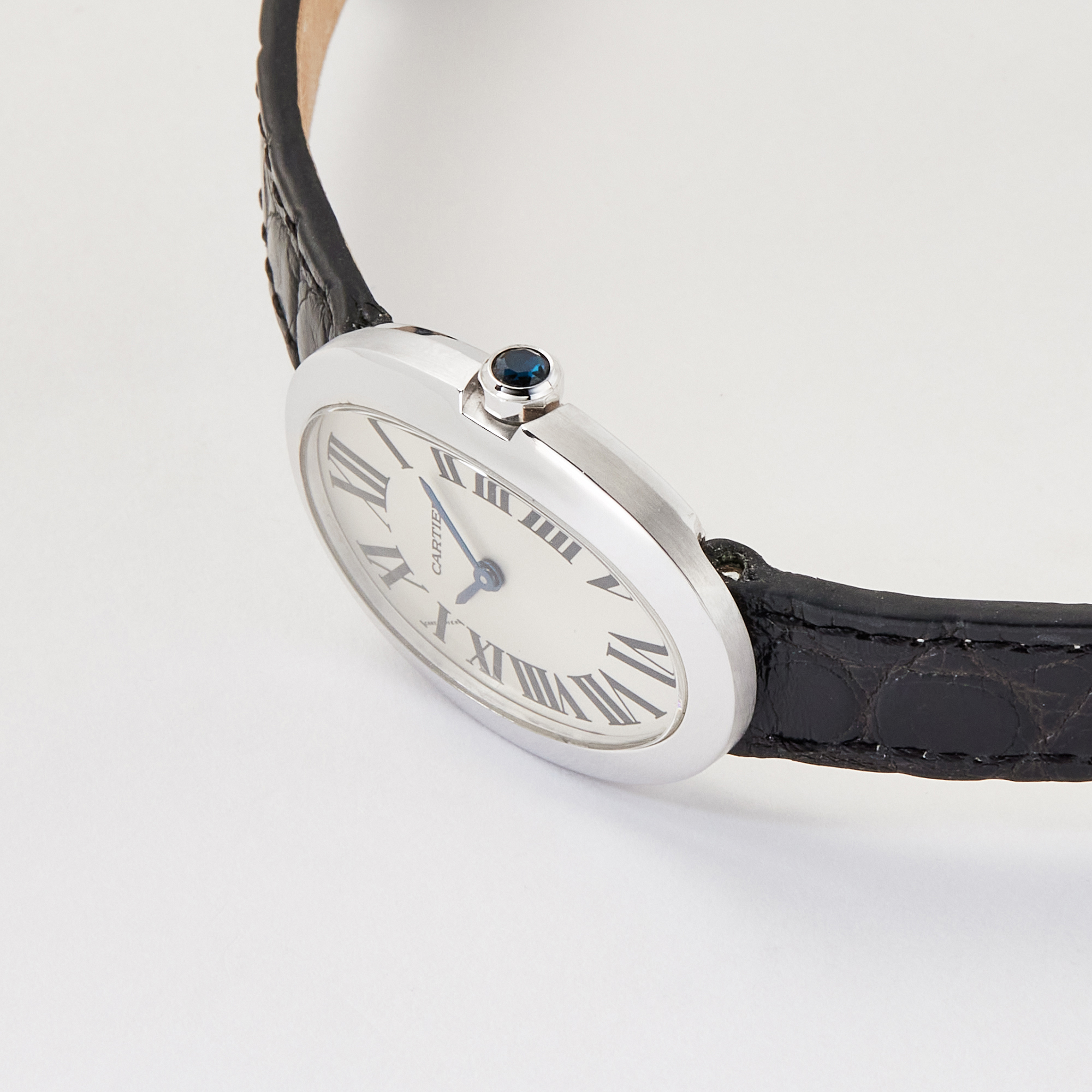 Baignoire White Gold Silver Dial 22mm Product Image 3