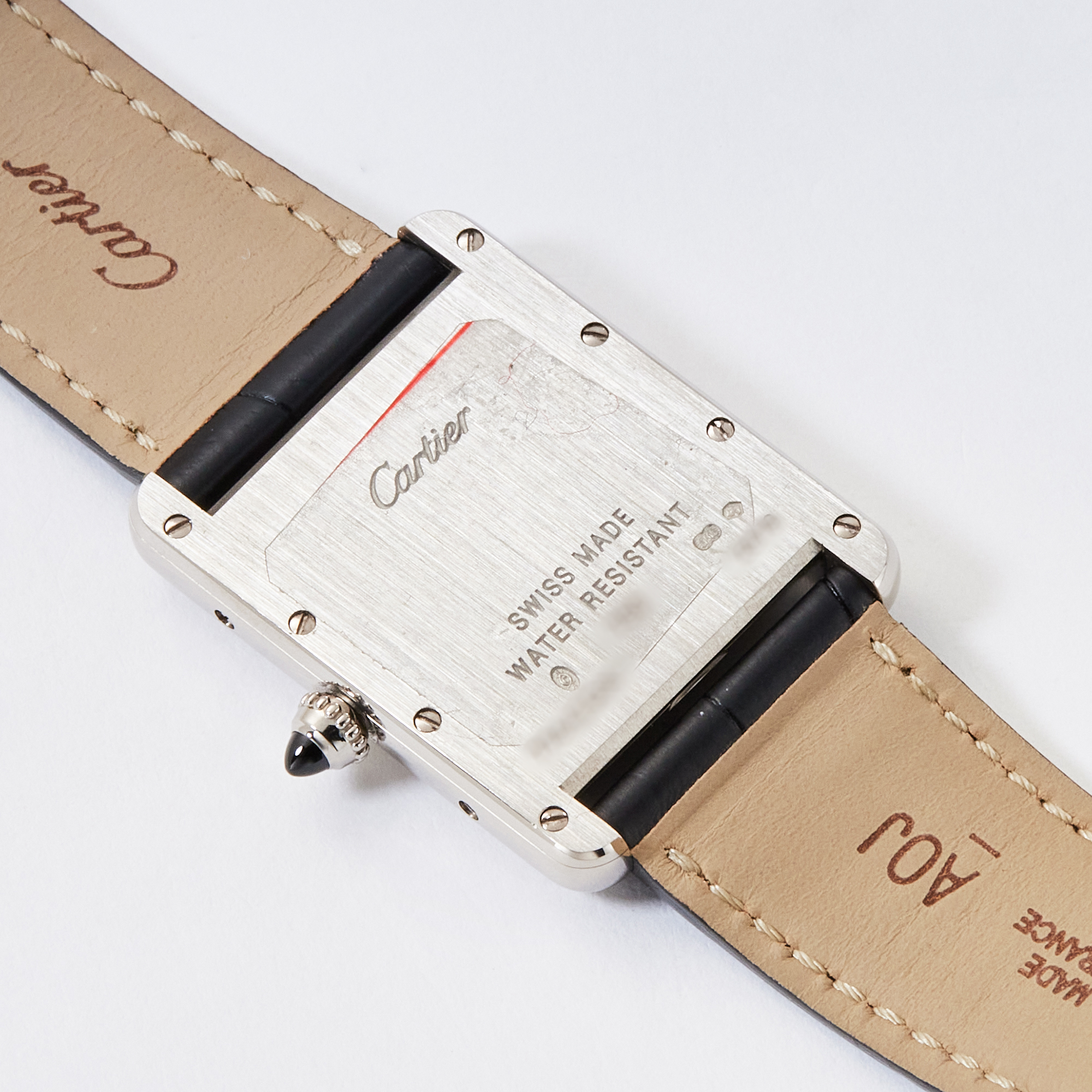 Vintage Tank Large White Gold White Dial 33mm Product Image 7