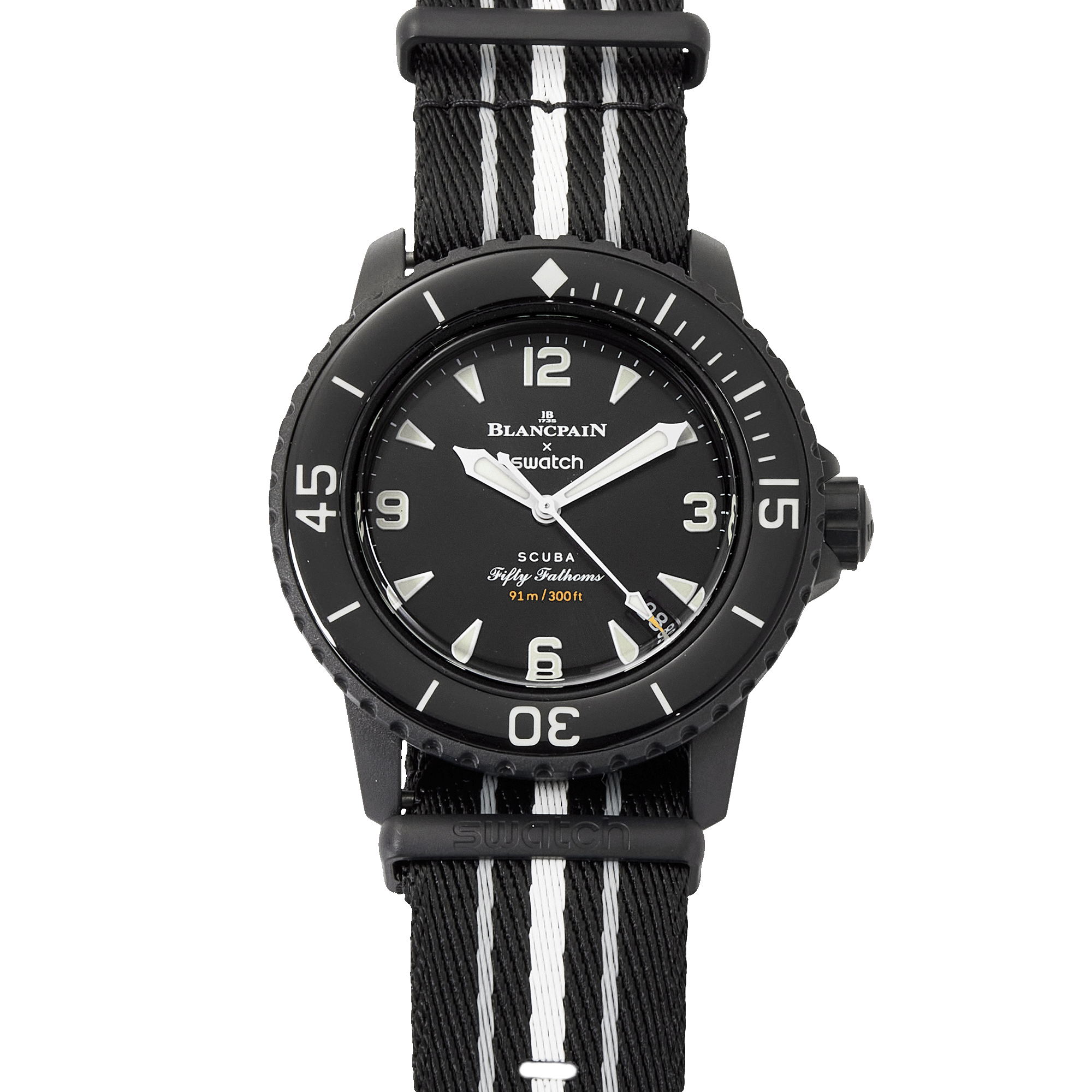 Fifty Fathoms Blancpain x Swatch Ocean of Storms 42mm Product Image 3