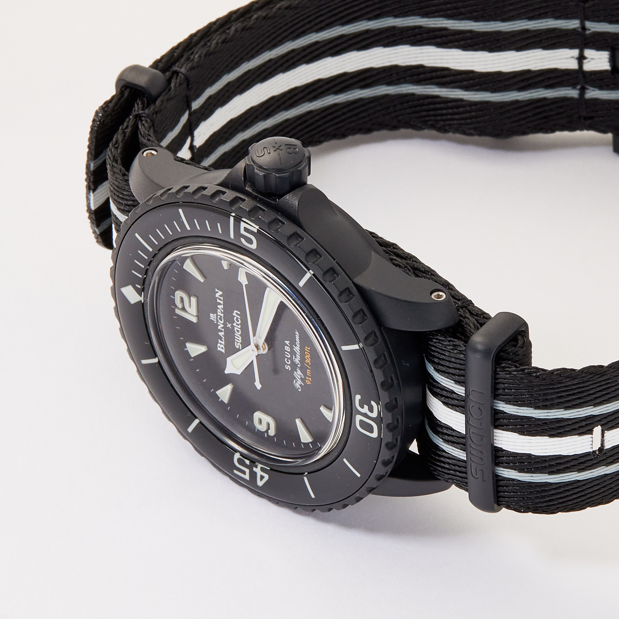 Fifty Fathoms Blancpain x Swatch Ocean of Storms 42mm Product Image 1