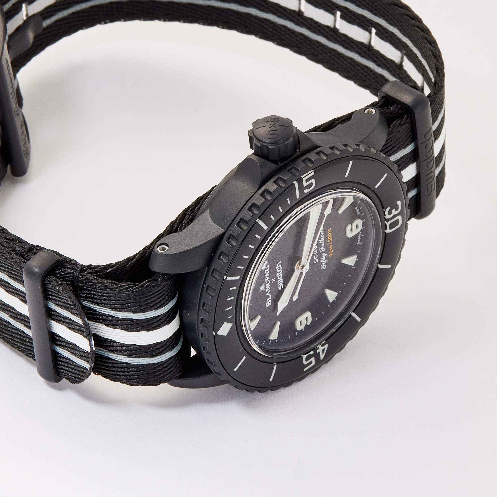 Fifty Fathoms Blancpain x Swatch Ocean of Storms 42mm Product Image 2