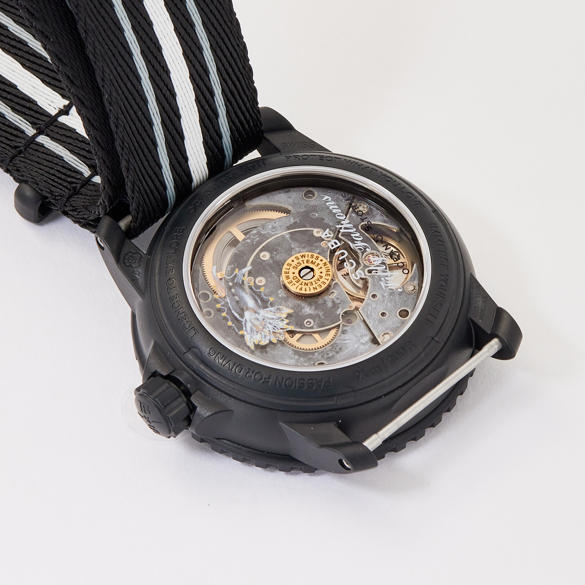 Fifty Fathoms Blancpain x Swatch Ocean of Storms 42mm Product Image 4