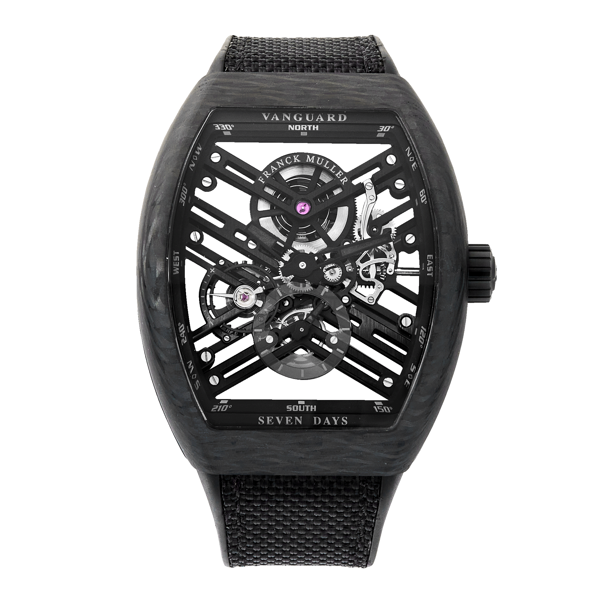 Vanguard Seven Days Carbon Skeleton Dial 44mm Product Image 9