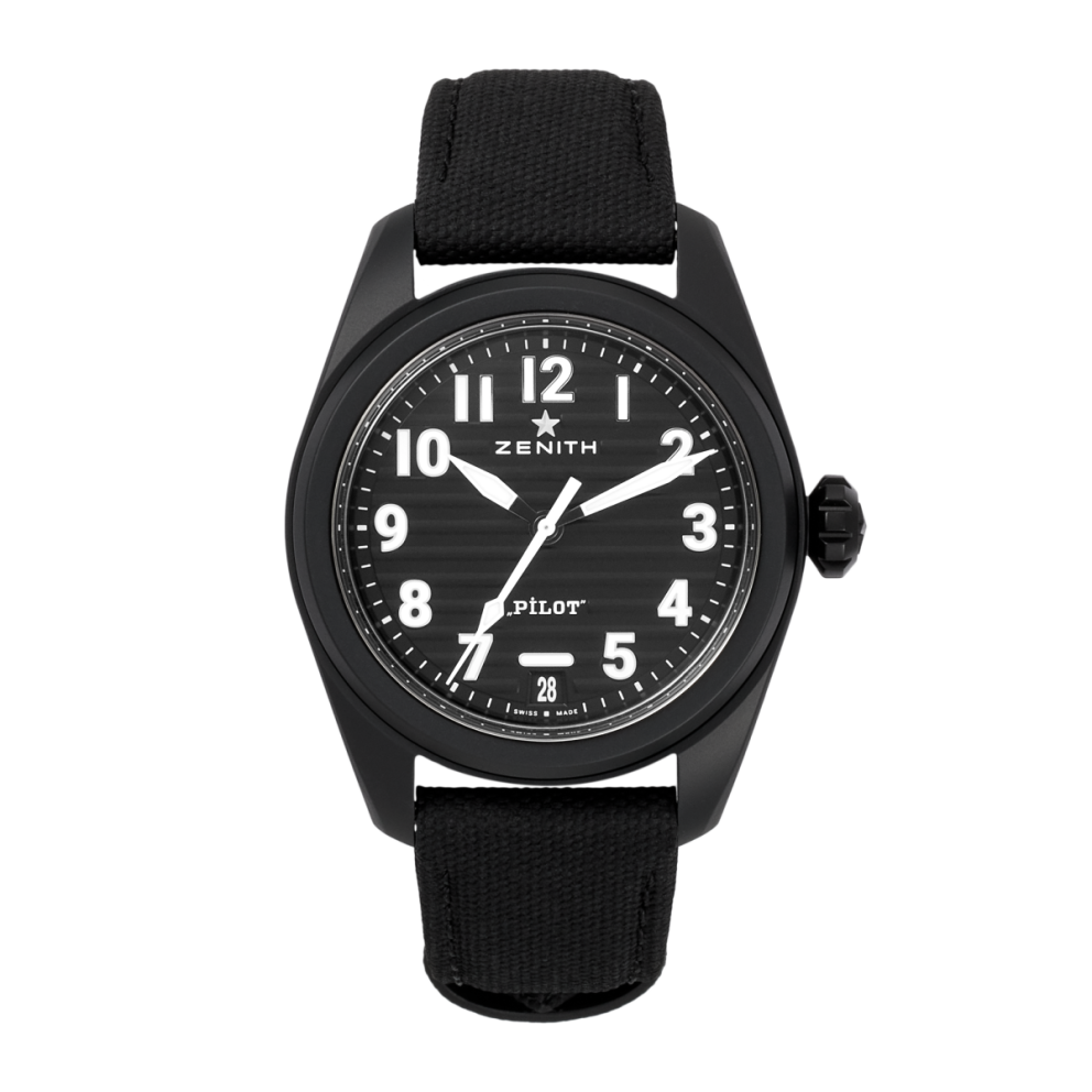 Pilot Ceramic Black Dial 40mm Product Image 1
