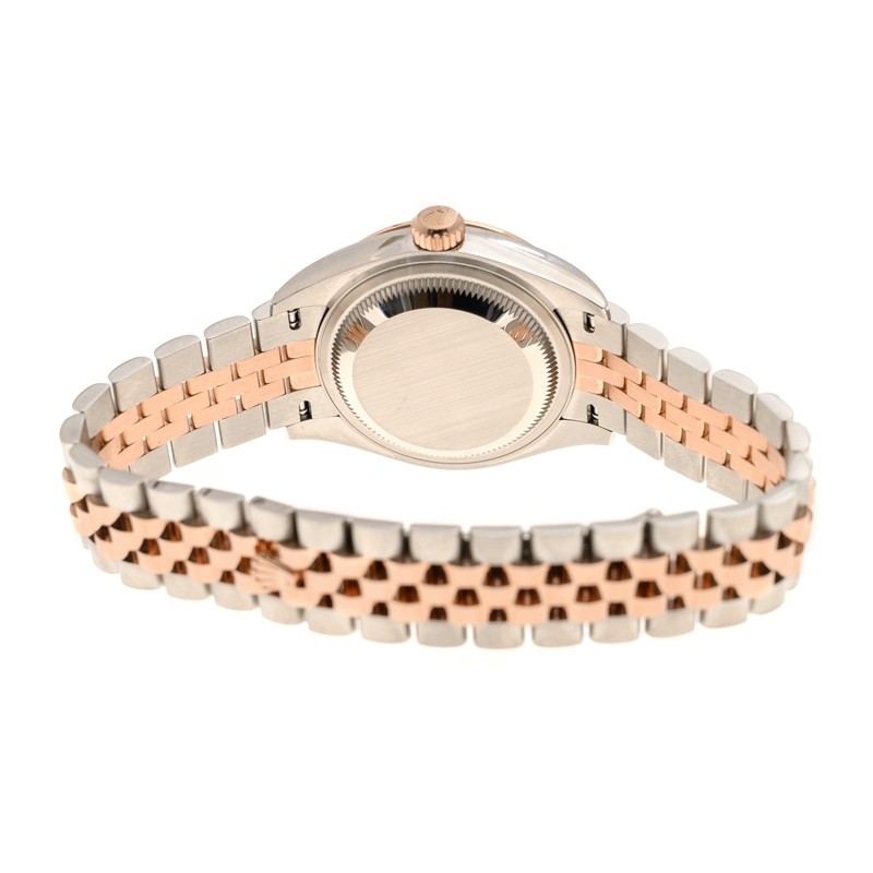 Datejust Rose Gold & Steel Jubilee Purple Dial 28mm Product Image 4