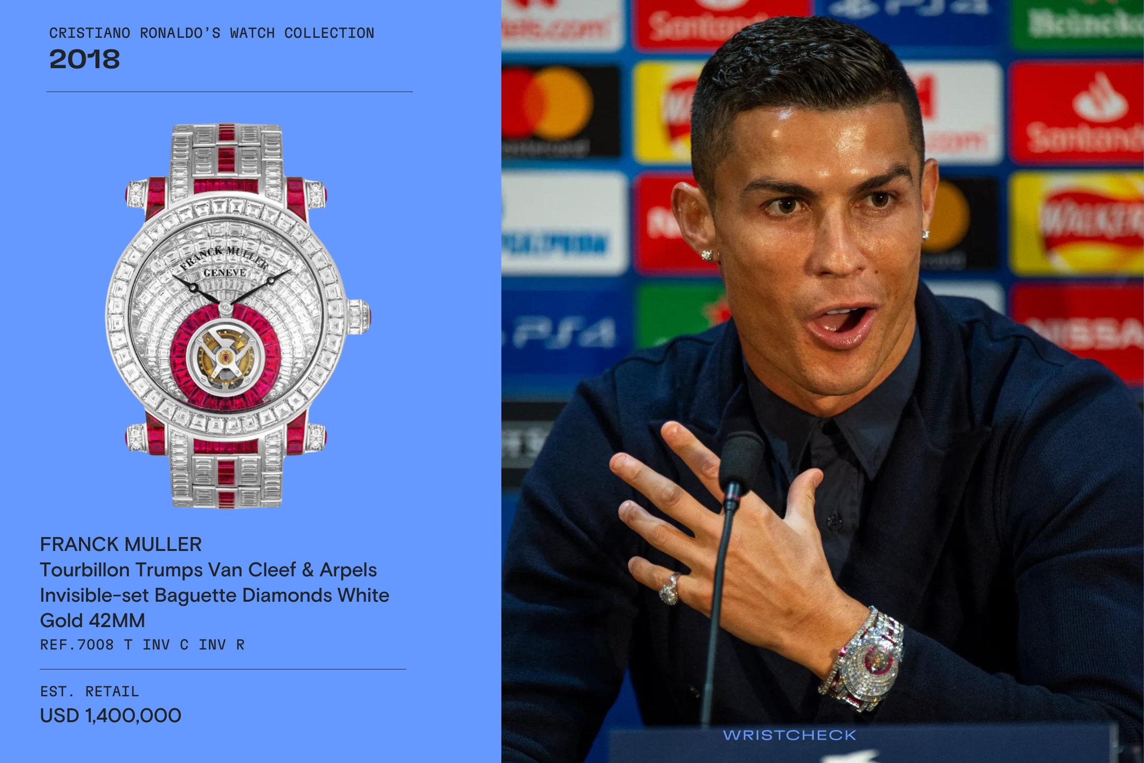 Franck muller trumps van cleef & arpels outlet