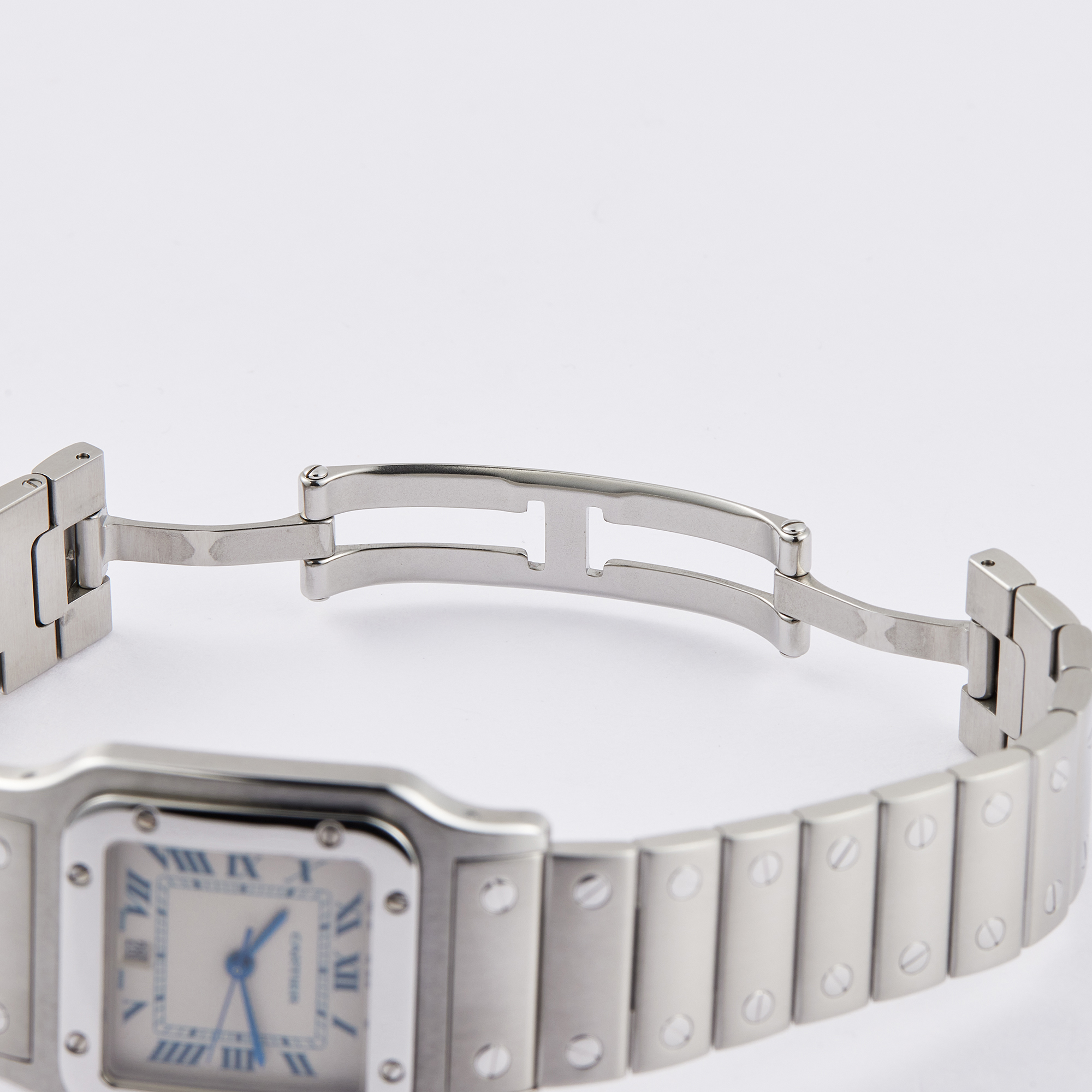 Santos Galbee Quartz Steel White Dial 28mm Product Image 9