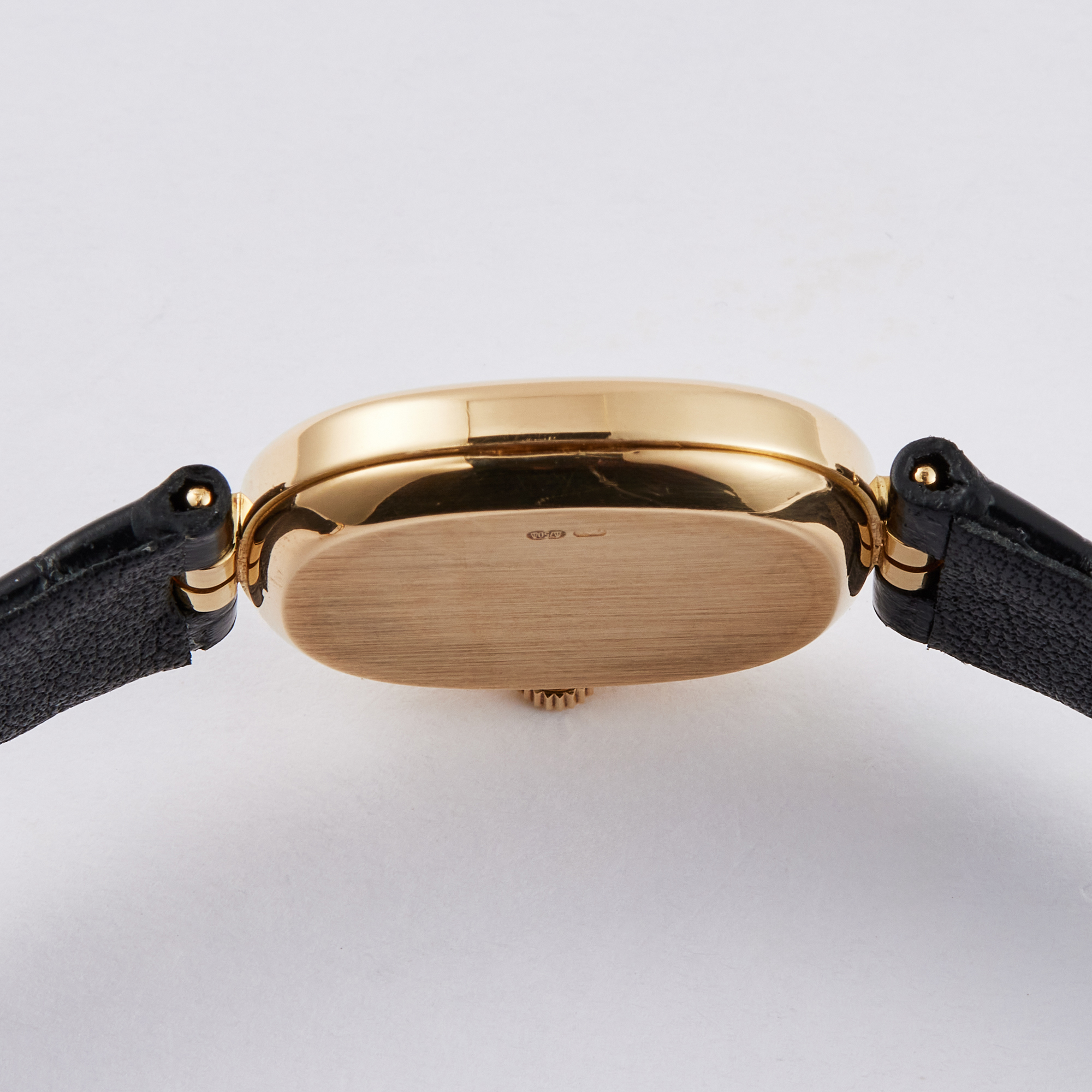 Vintage Ellipse Yellow Gold Blue Dial 19mm Product Image 7