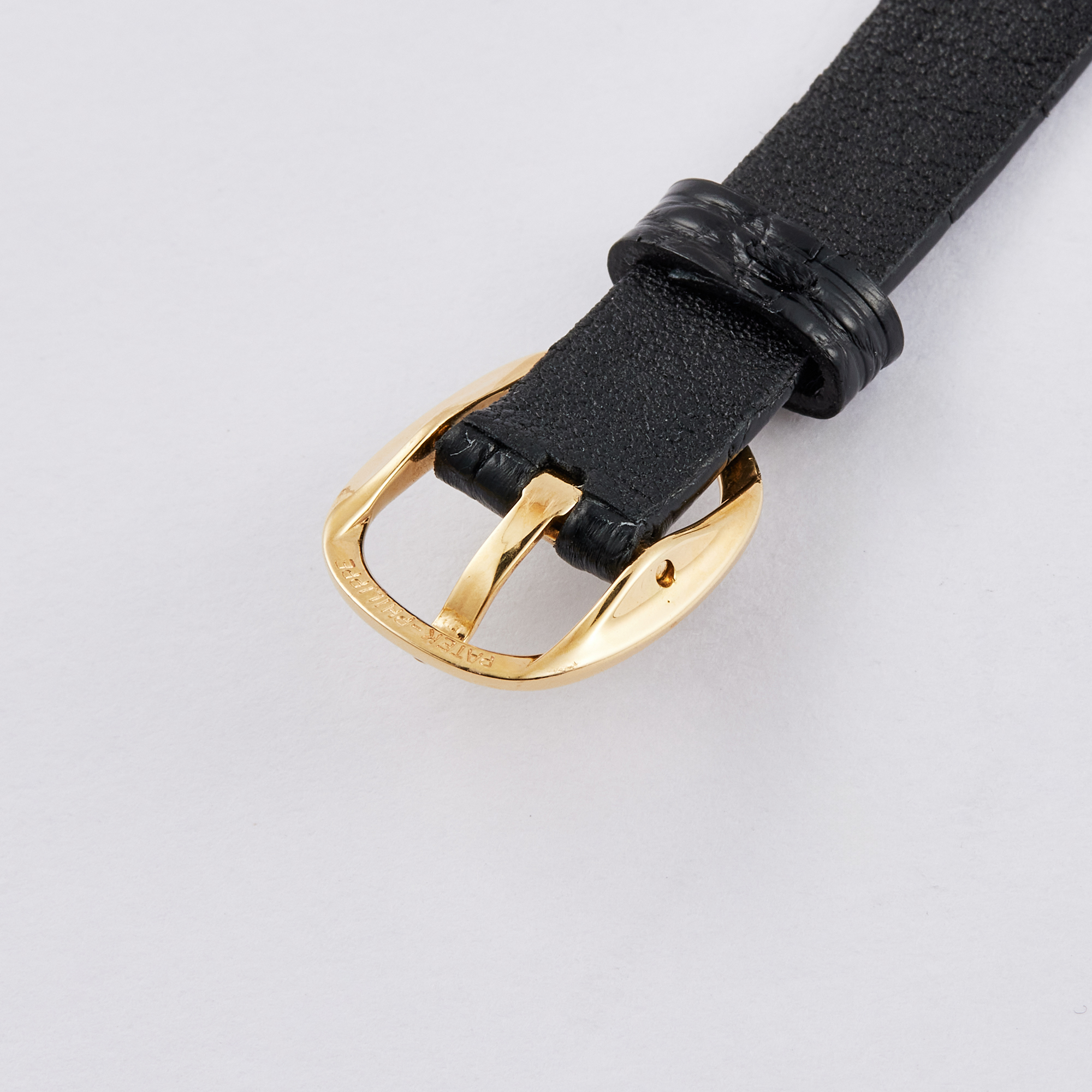 Vintage Ellipse Yellow Gold Blue Dial 19mm Product Image 9