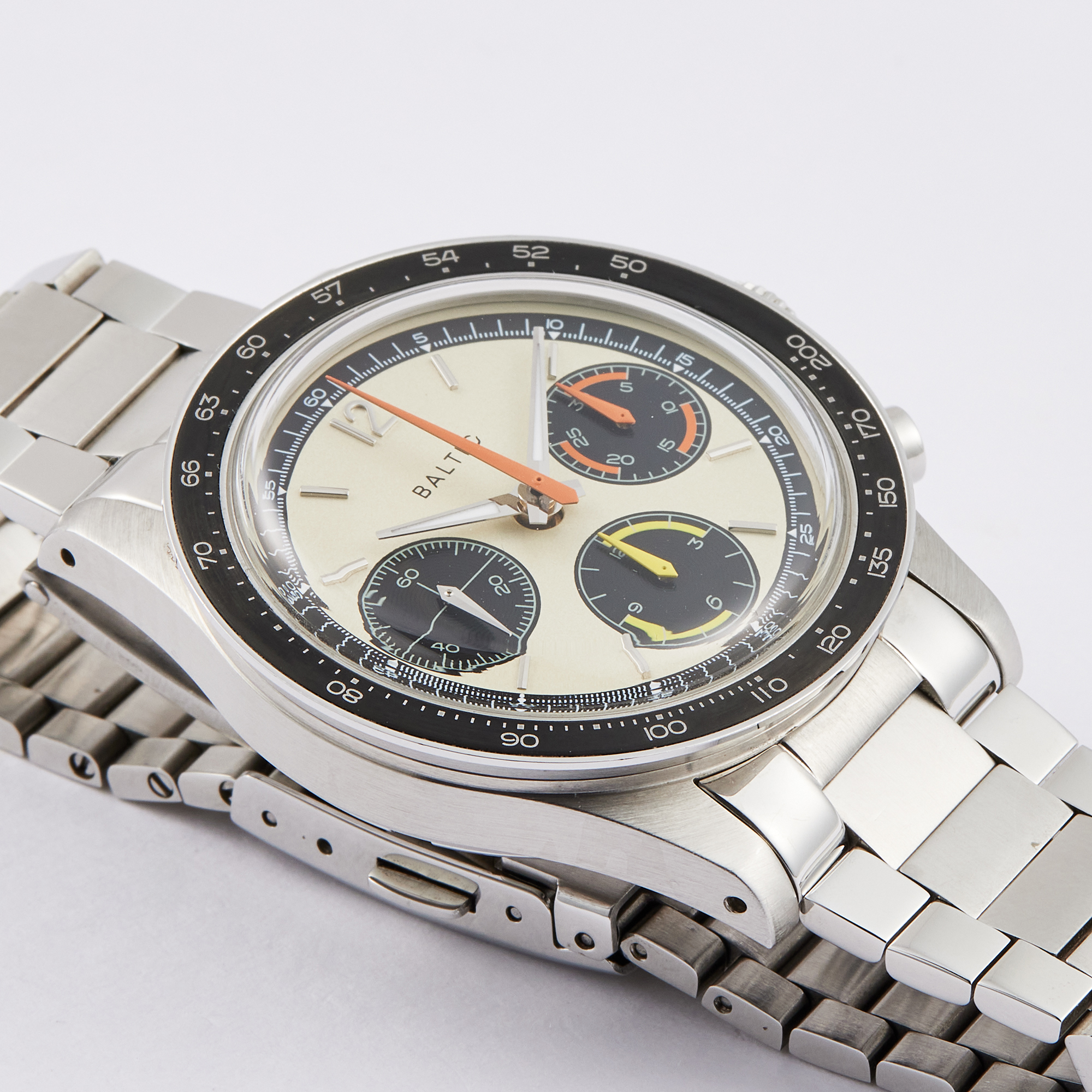 Baltic x Peter Auto Tricompax Steel 39mm Product Image 2