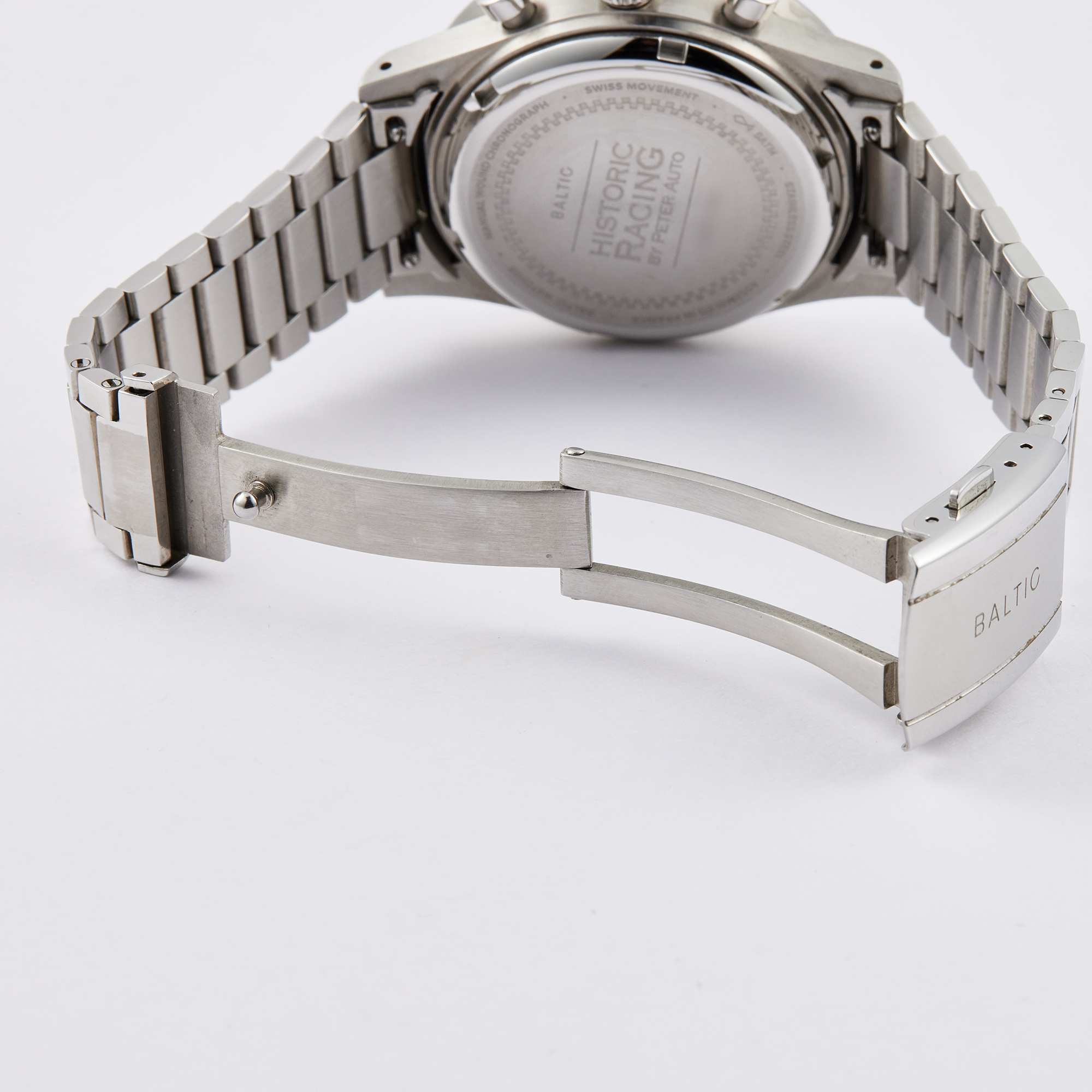 Baltic x Peter Auto Tricompax Steel 39mm Product Image 8
