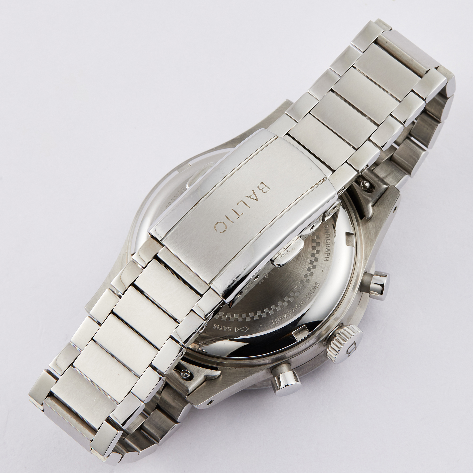 Baltic x Peter Auto Tricompax Steel 39mm Product Image 10