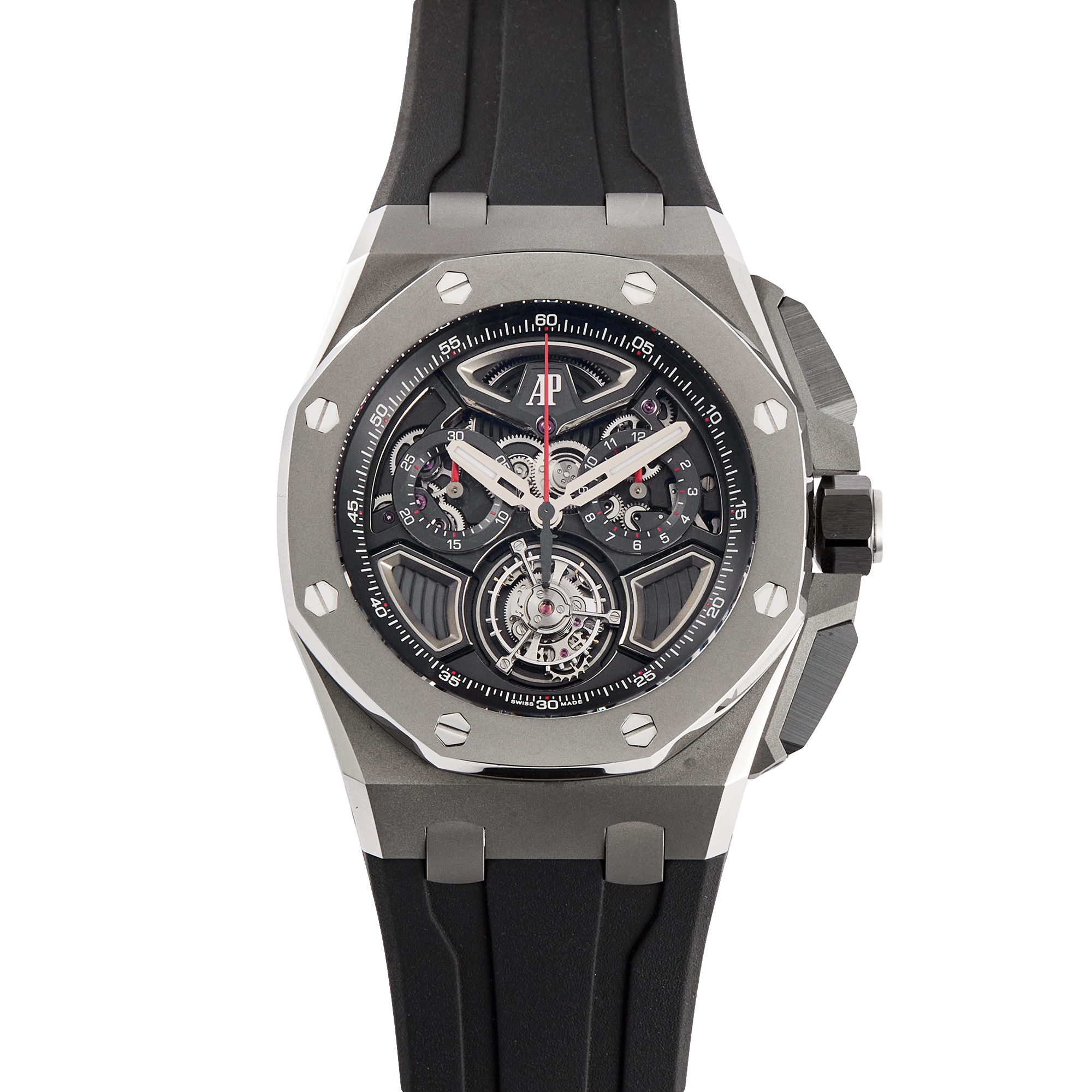 Royal Oak Offshore Flying Tourbillon Chronograph Titanium Skeleton Dial 43mm Product Image 1