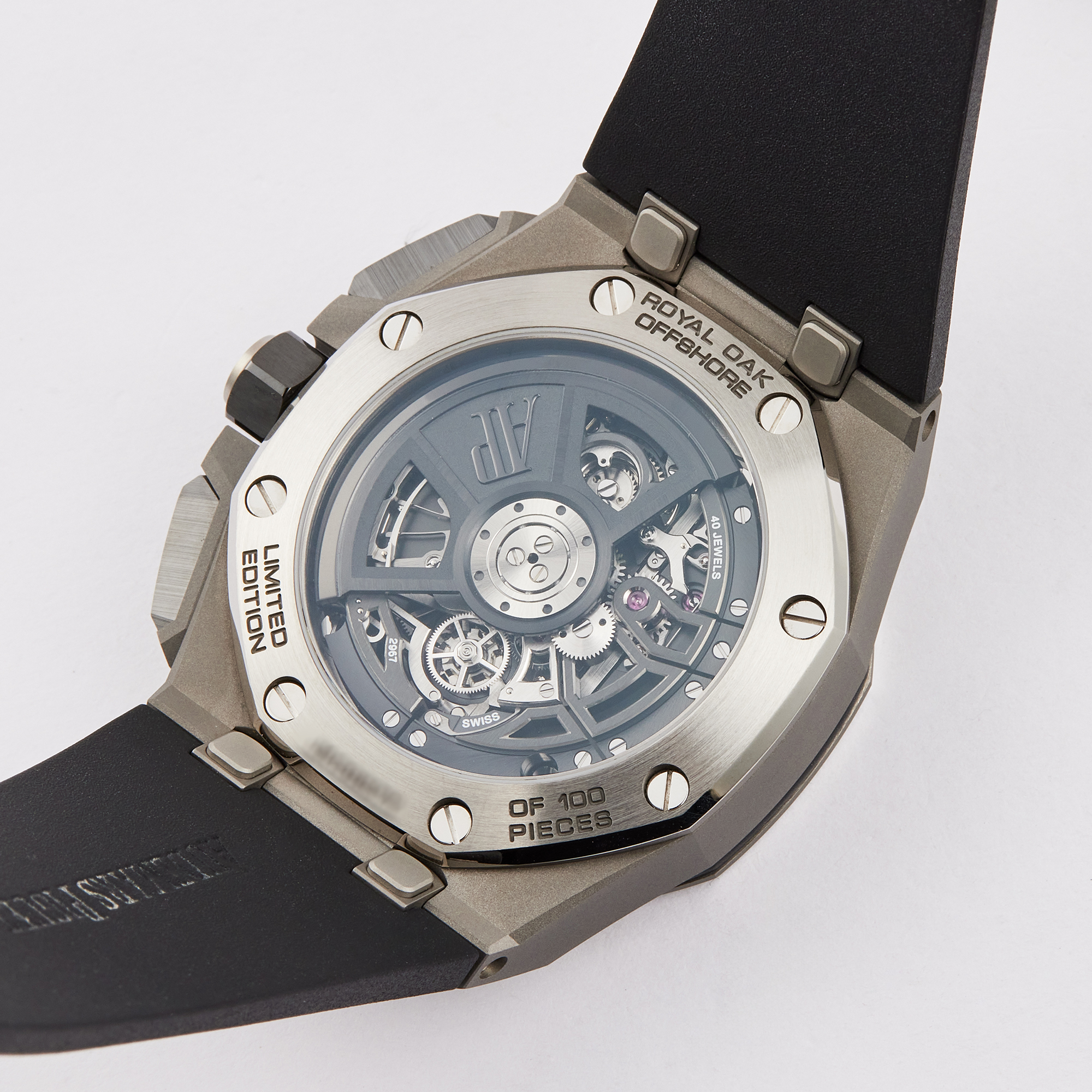 Royal Oak Offshore Flying Tourbillon Chronograph Titanium Skeleton Dial 43mm Product Image 5