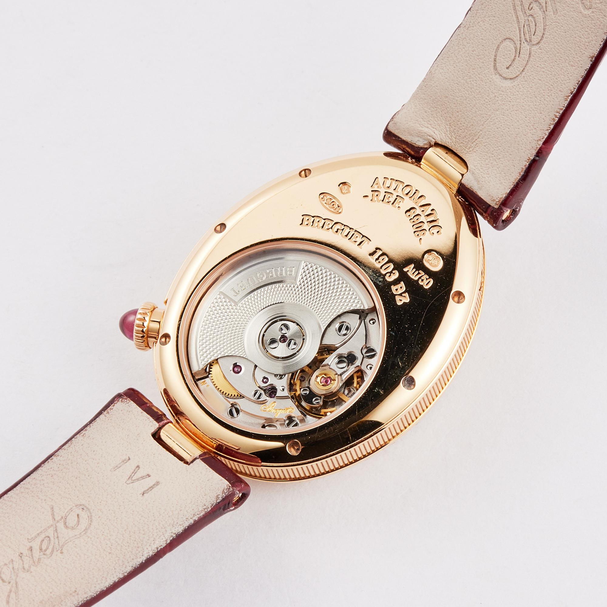 Reine De Naples Rose Gold Diamond Mother of Pearl Dial 28mm Product Image 5