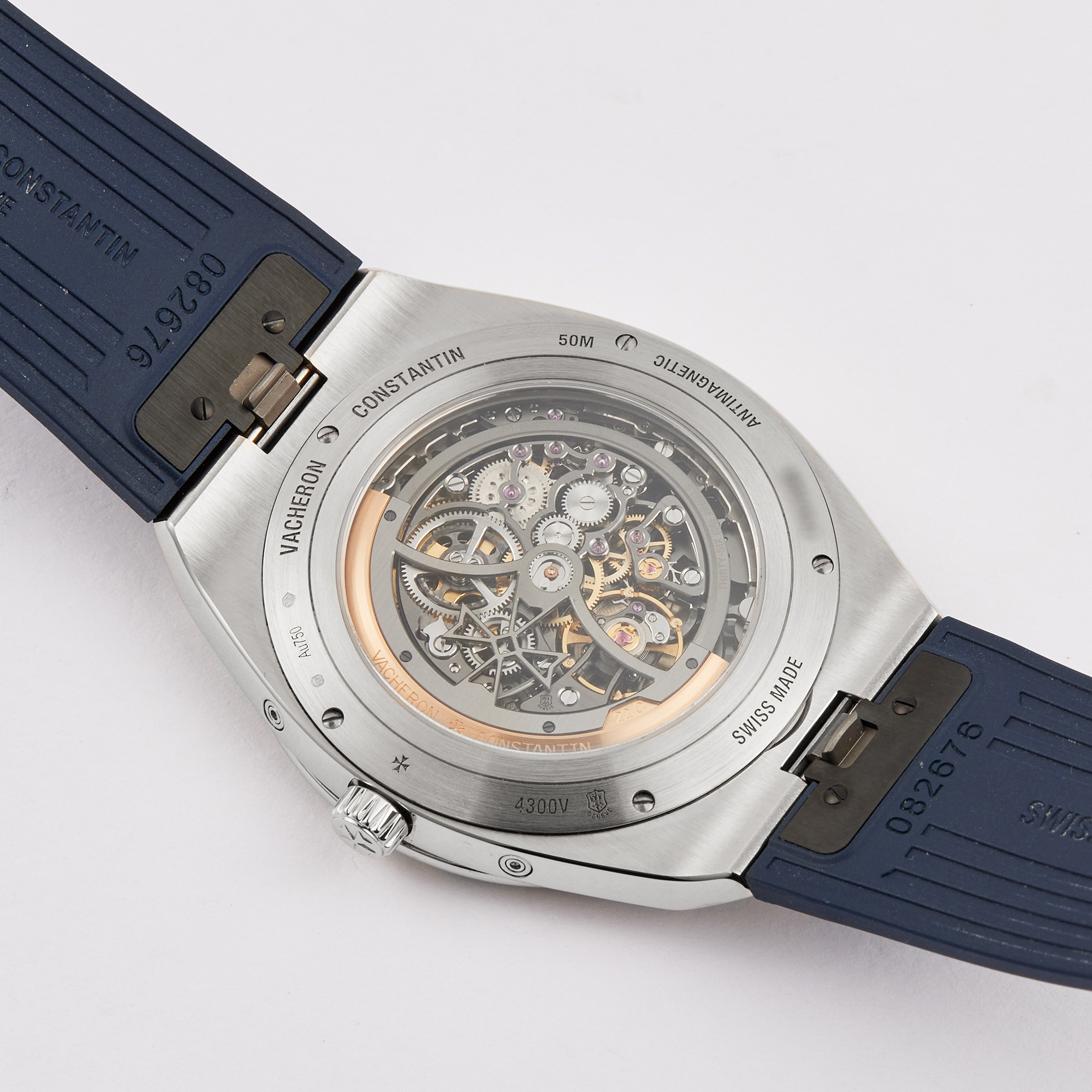 Overseas Ultra-Thin Perpetual Calendar Skeleton White Gold 41mm Product Image 5