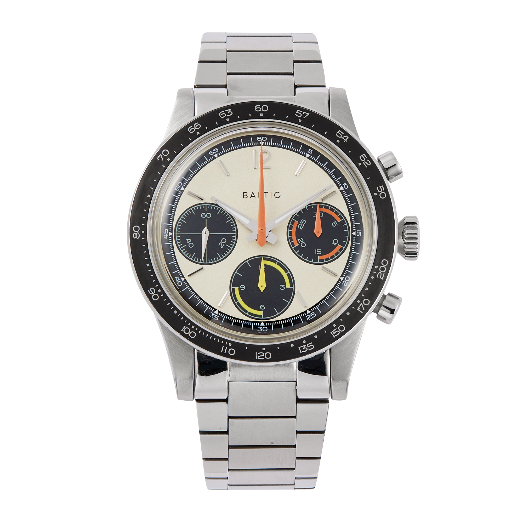 Baltic x Peter Auto Tricompax Steel 39mm Product Image