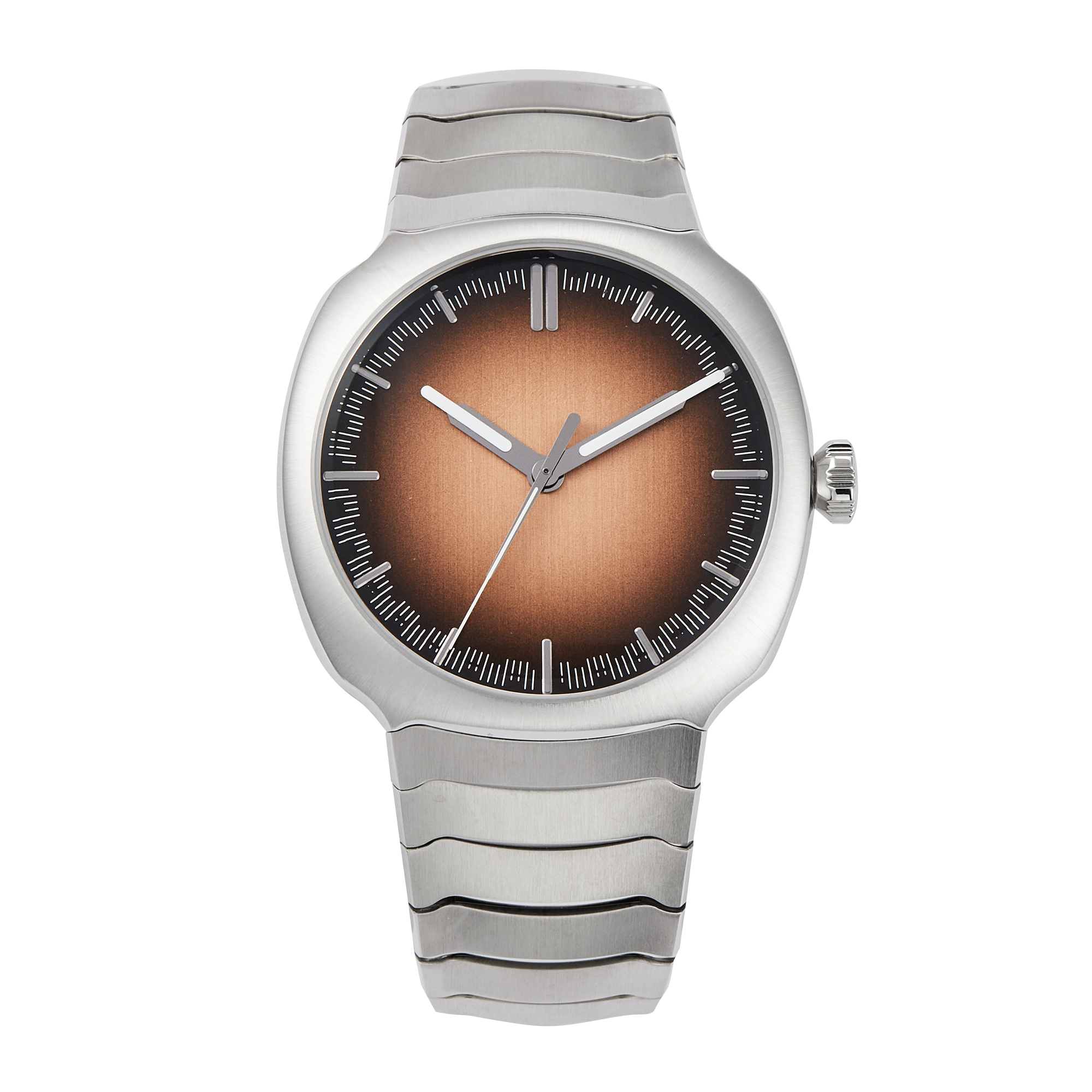 Streamliner Centre Seconds Steel Smoked Salmon Dial 40mm Product Image