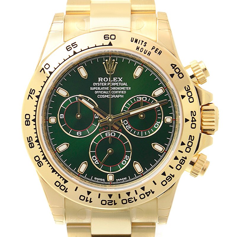 Daytona Yellow Gold Green Dial "John Mayer" 40mm Product Image 3