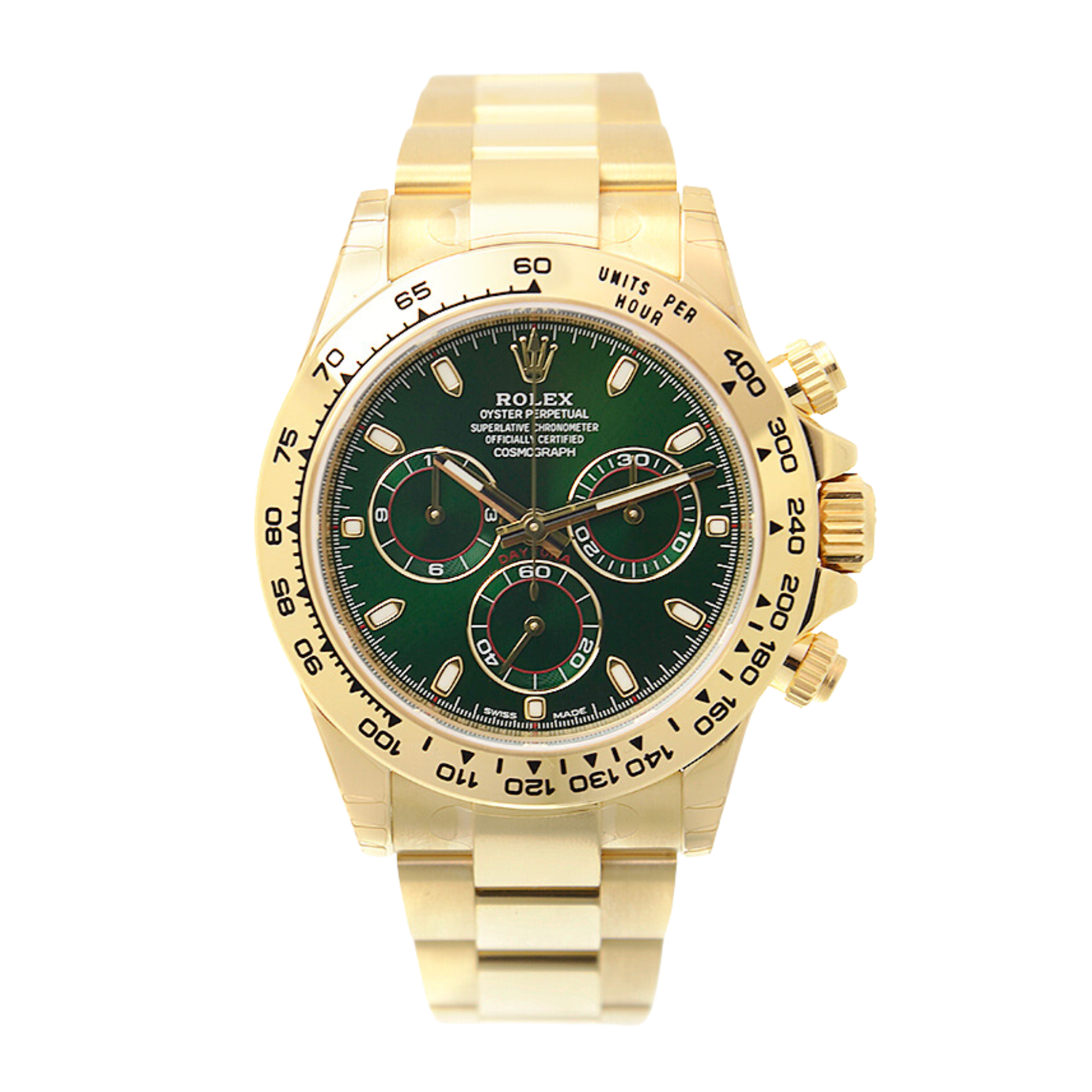 Daytona Yellow Gold Green Dial "John Mayer" 40mm Product Image 1