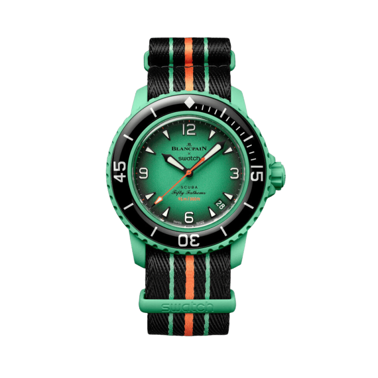 Fifty Fathoms Blancpain x Swatch Indian Ocean 42mm Product Image 1