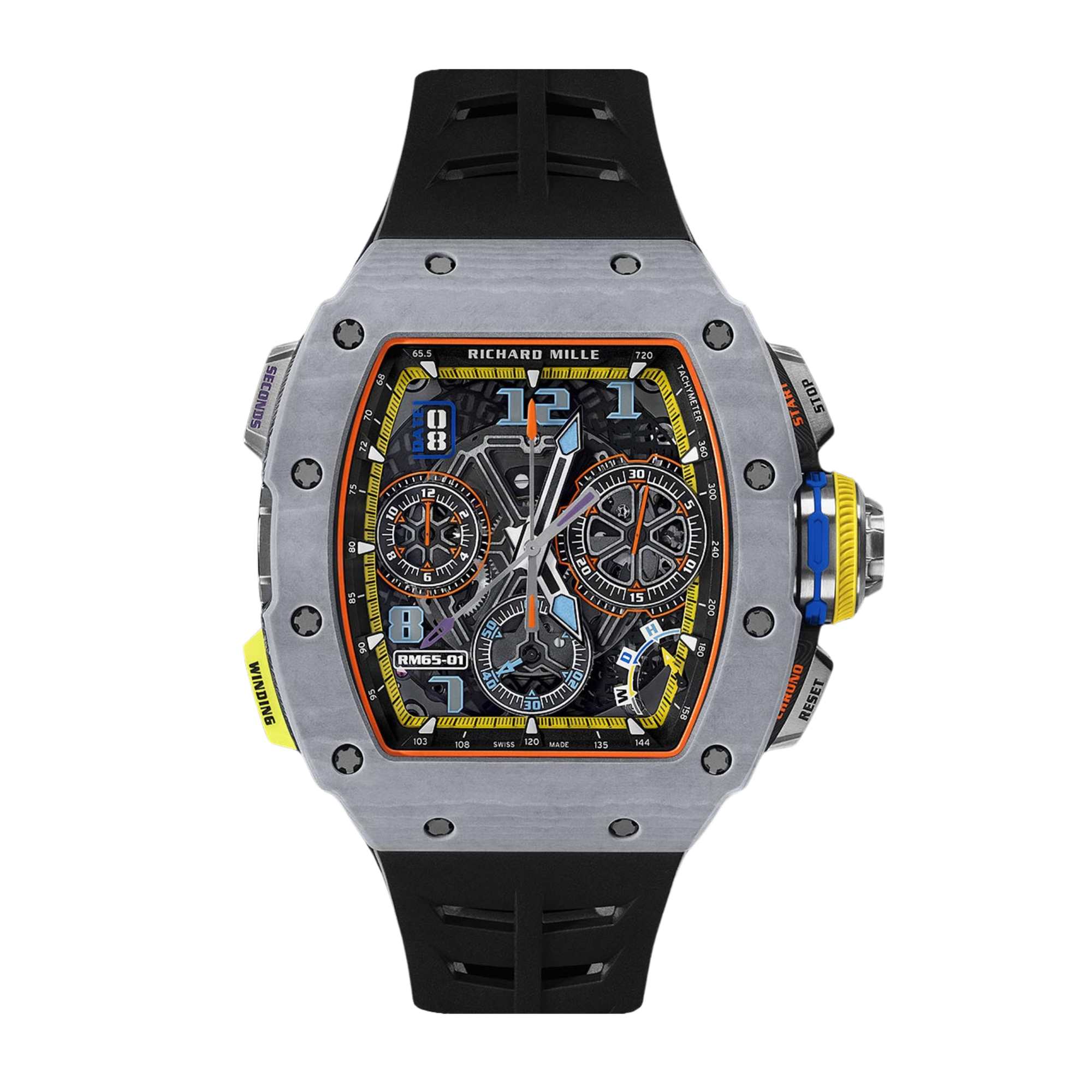 RM65-01 Grey TPT 44mm Product Image