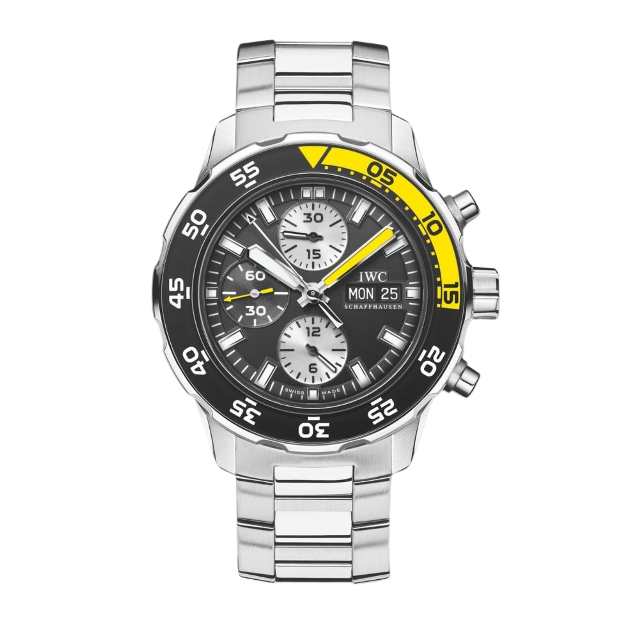 Aquatimer Chronograph Stainless Steel Black 44mm Product Image