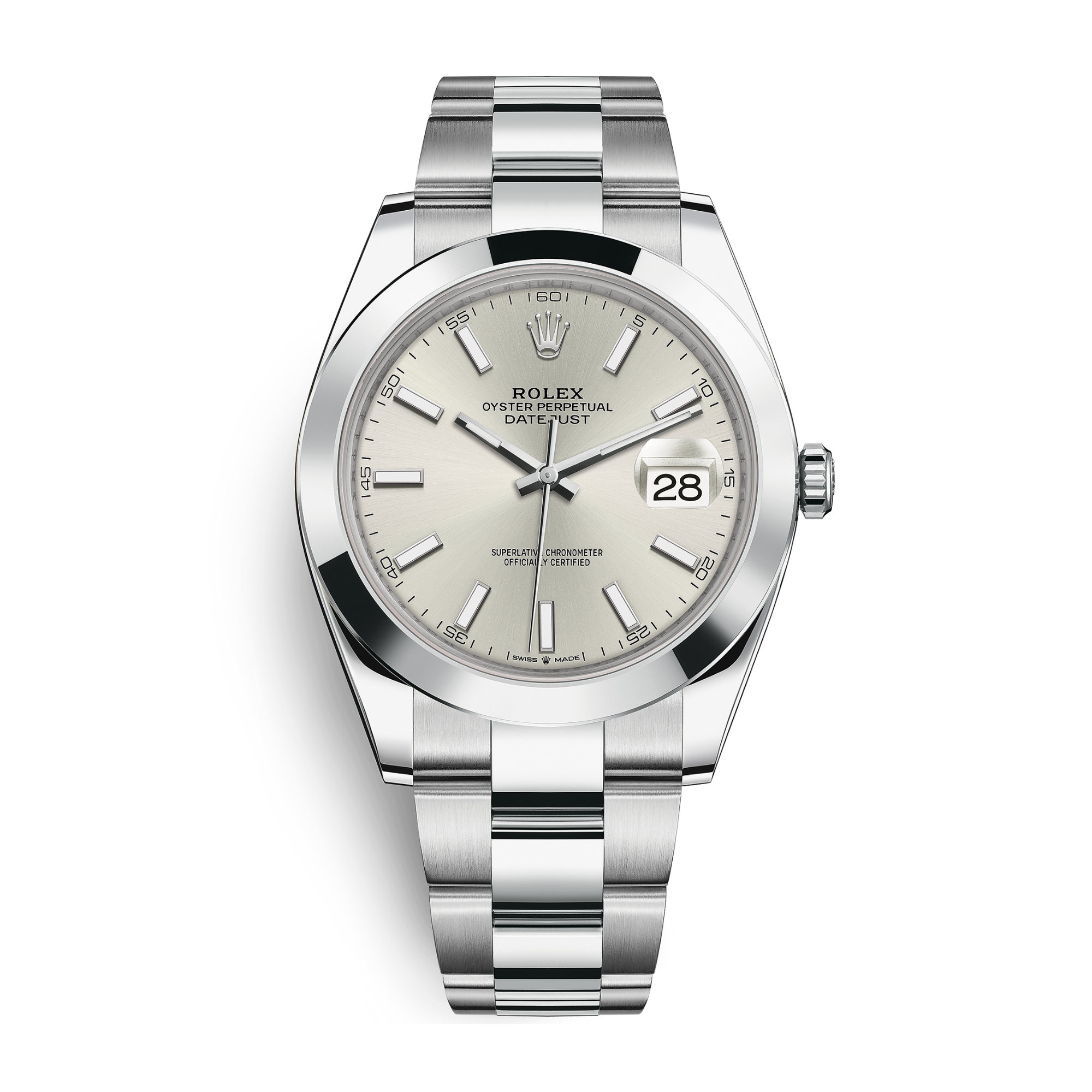 Datejust Steel Silver Dial 41mm Product Image