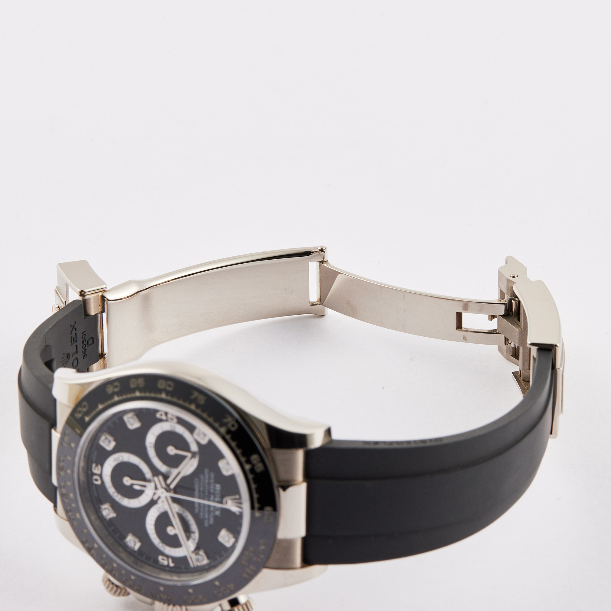 Daytona White Gold Oysterflex Black Dial 40mm Product Image 9