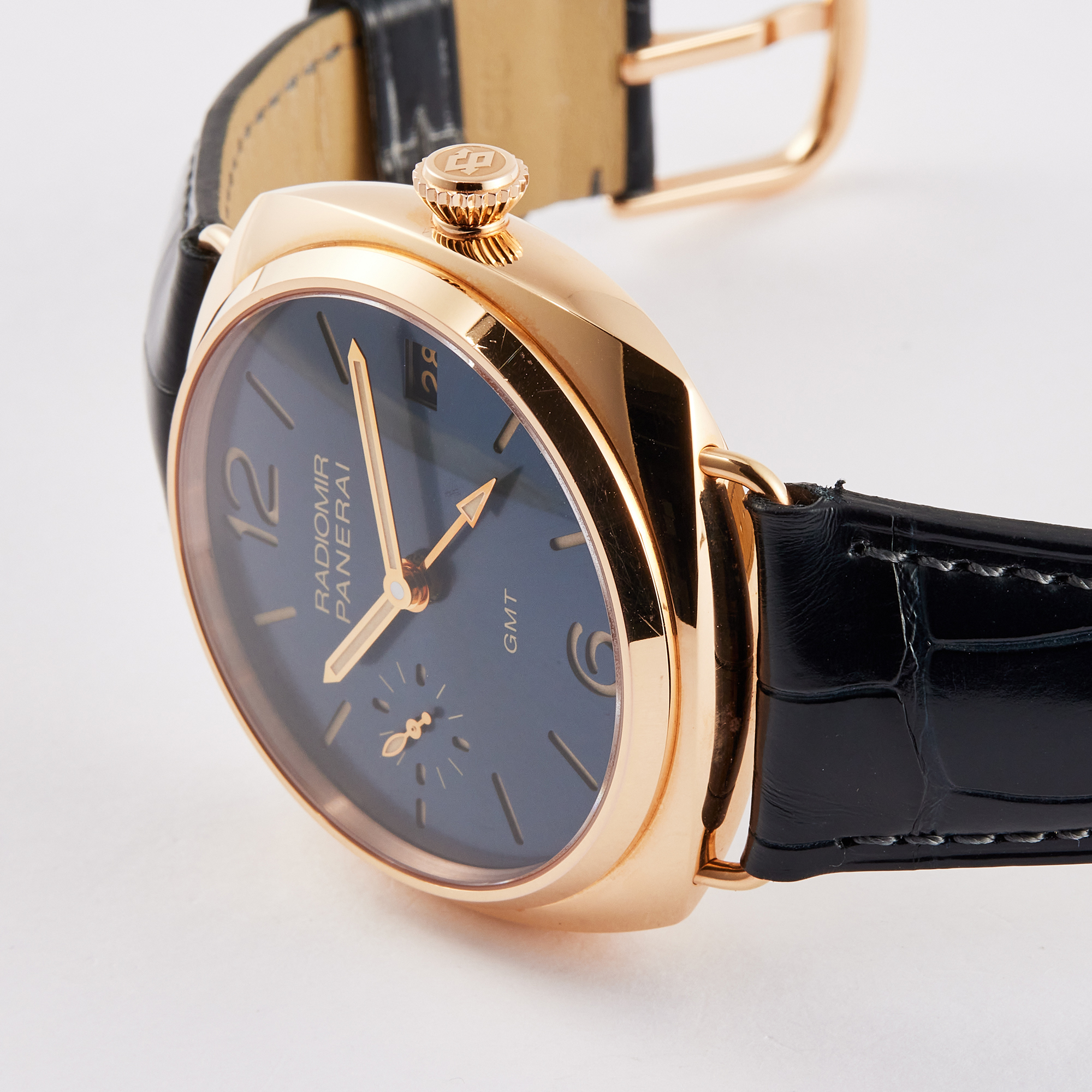 Radiomir 3-Days GMT Oro Rosso Rose Gold Blue Dial 47mm Product Image 3