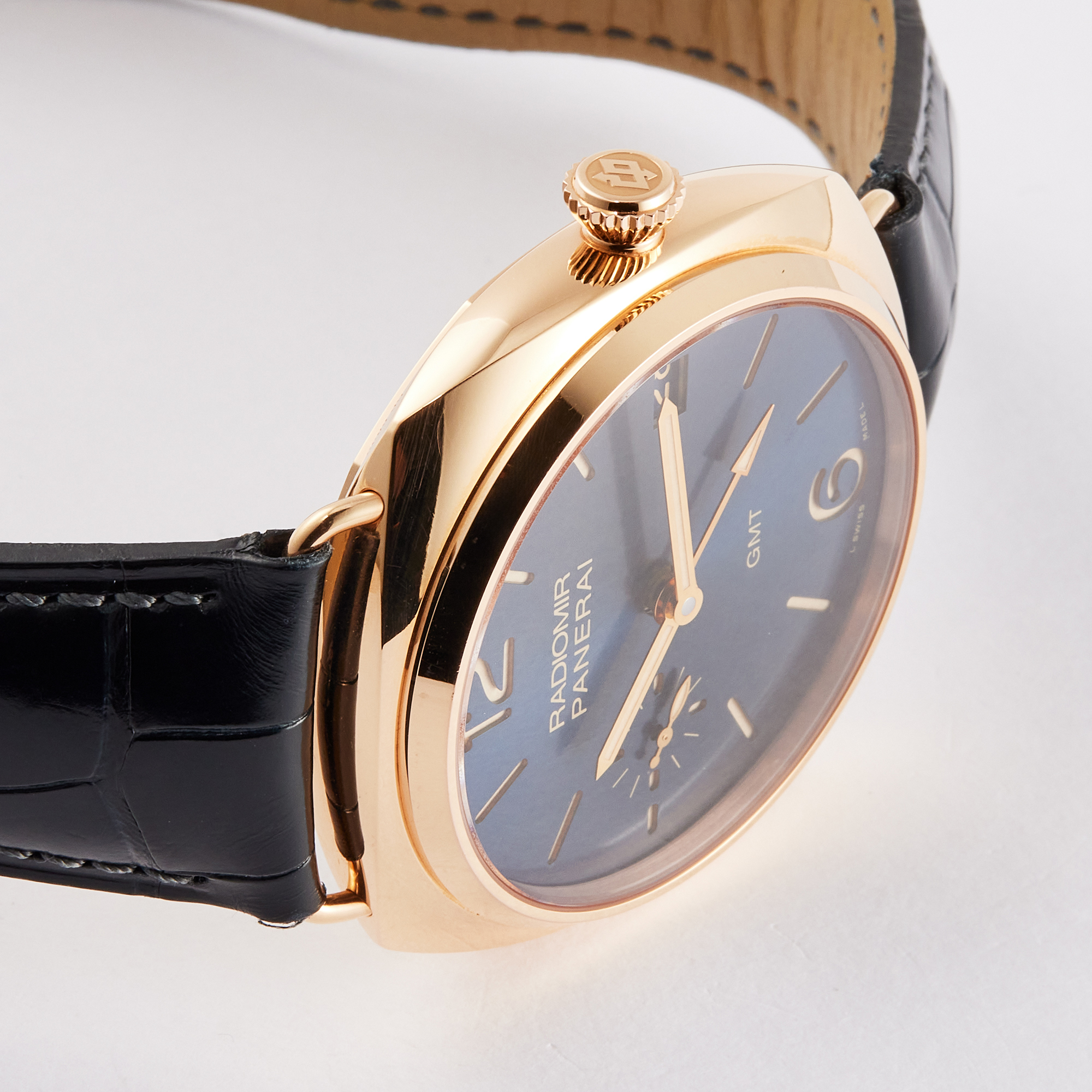 Radiomir 3-Days GMT Oro Rosso Rose Gold Blue Dial 47mm Product Image 4
