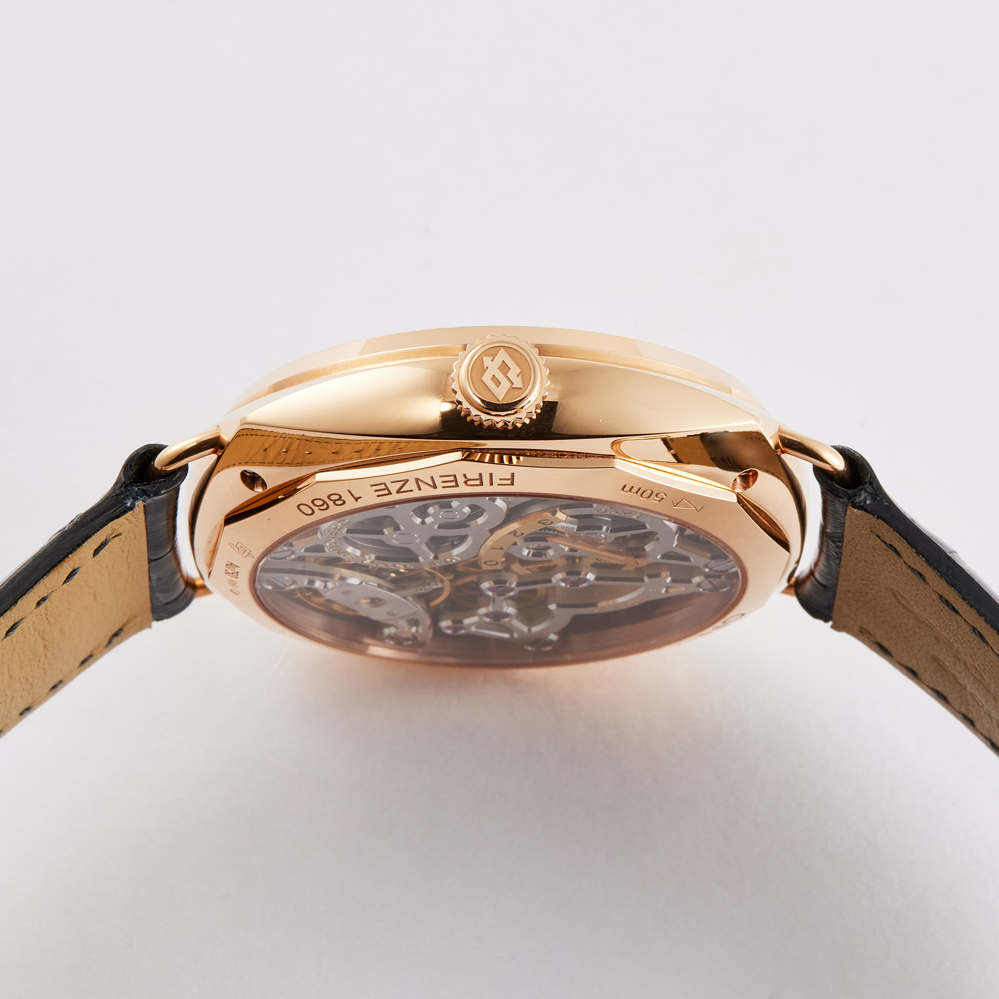 Radiomir 3-Days GMT Oro Rosso Rose Gold Blue Dial 47mm Product Image 6
