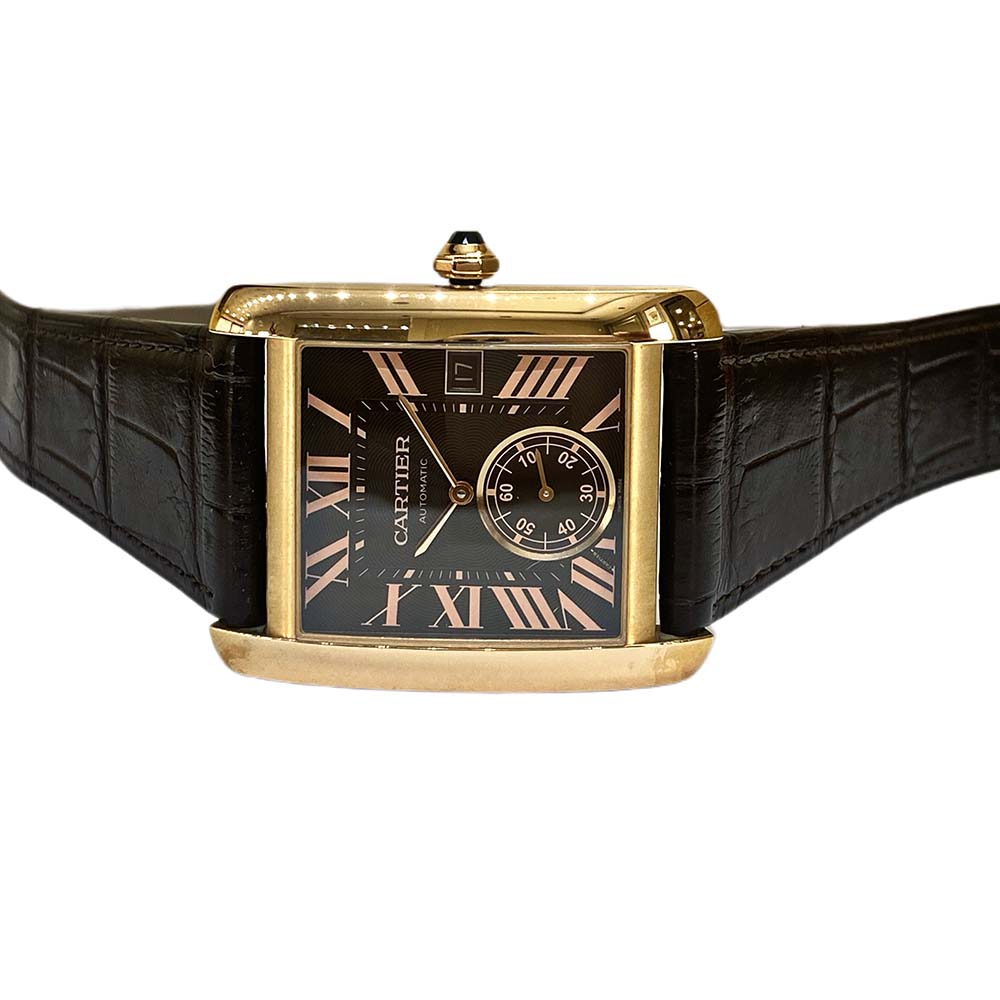 Tank MC Rose Gold Brown Dial 34mm Product Image 4